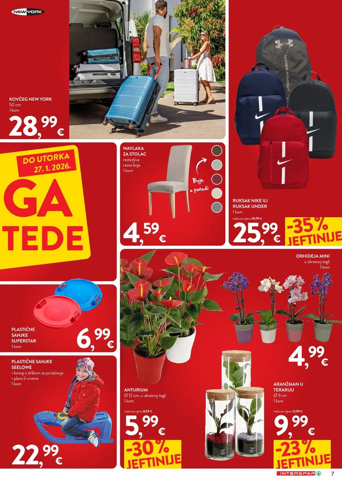 Katalog INTERSPAR od 7. siječnja do 27. siječnja 2026. - Pregled Stranica 7