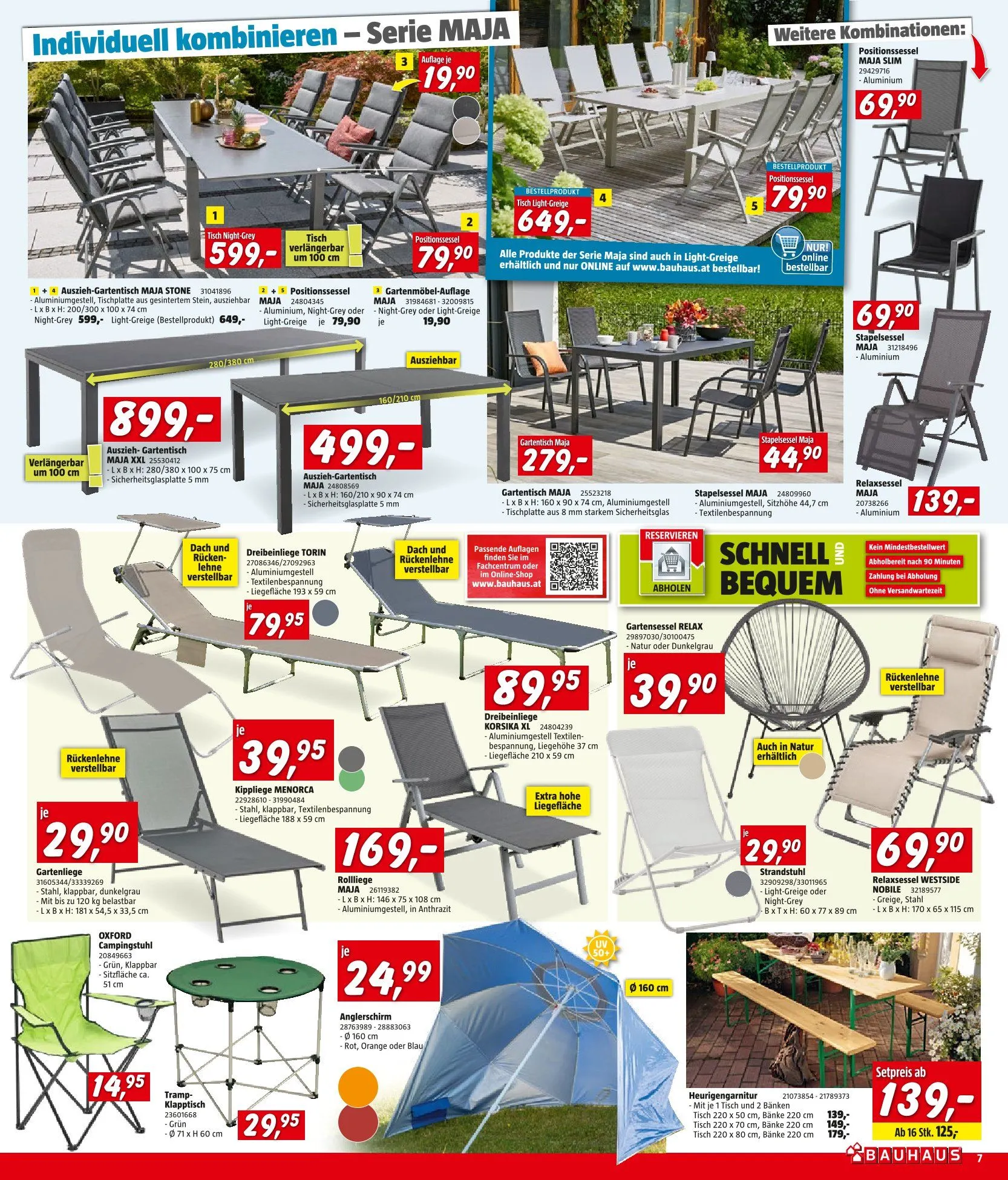 Bauhaus Deals von 30. Juni bis 14. Juli 2026 - Flugblätt seite  7