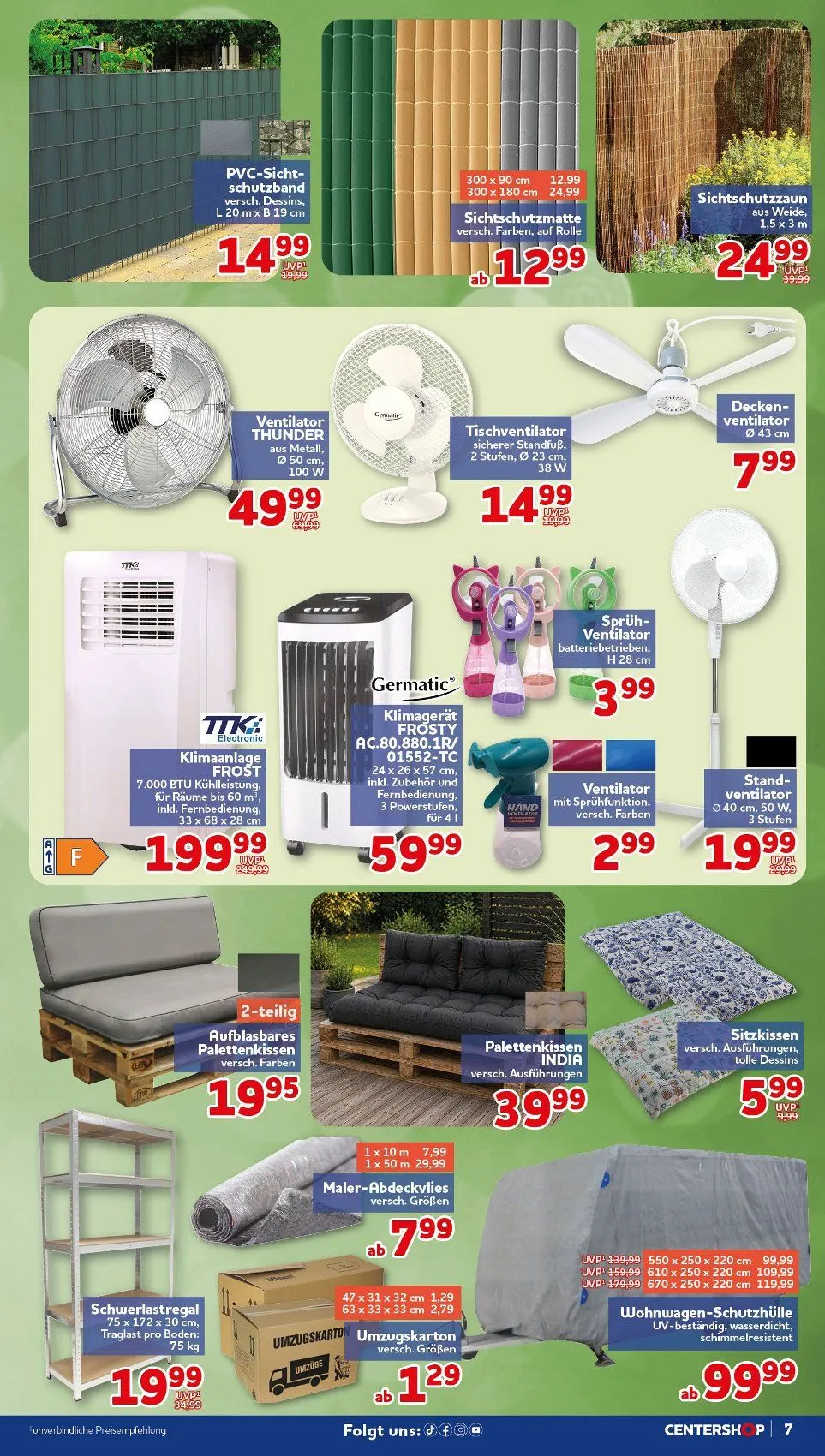  CENTERSHOP Angebote von 26. Mai bis 30. Mai 2026 - Prospekt seite 7
