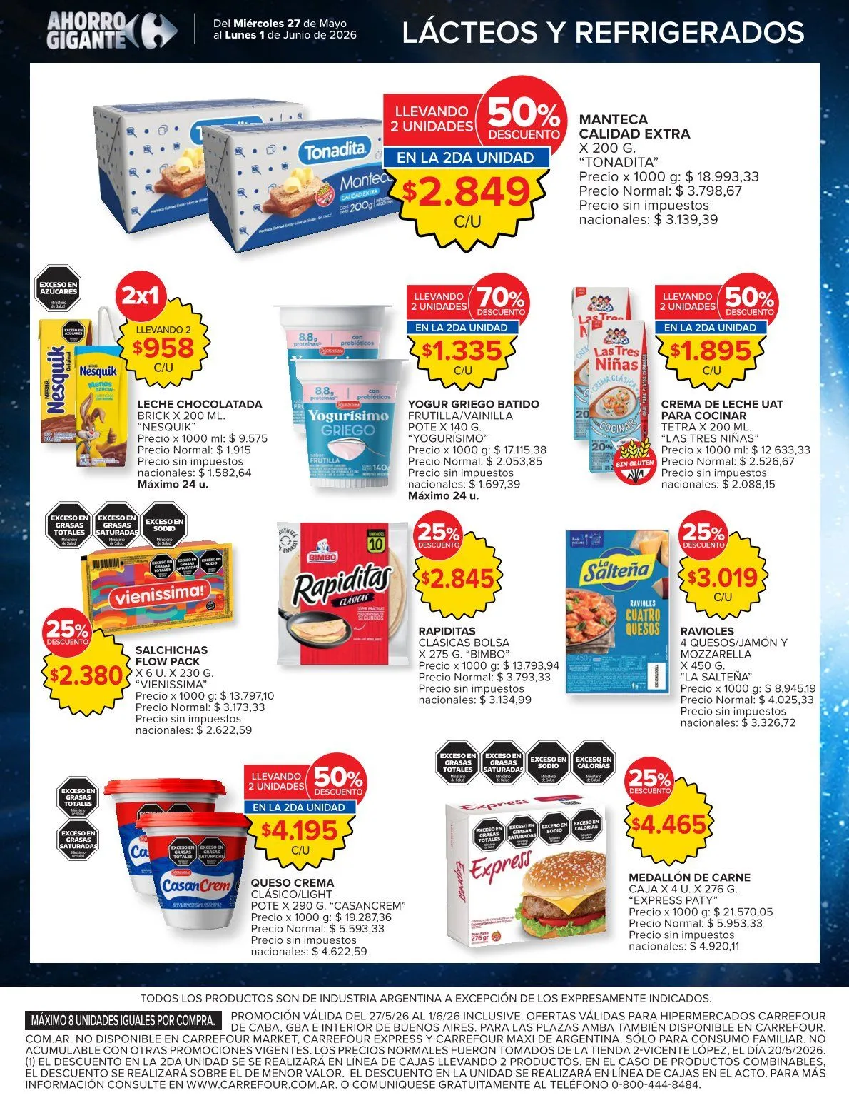 Ofertas de  Ofertas Carrefour  27 de mayo al 1 de junio 2026 - Página 7 del catálogo