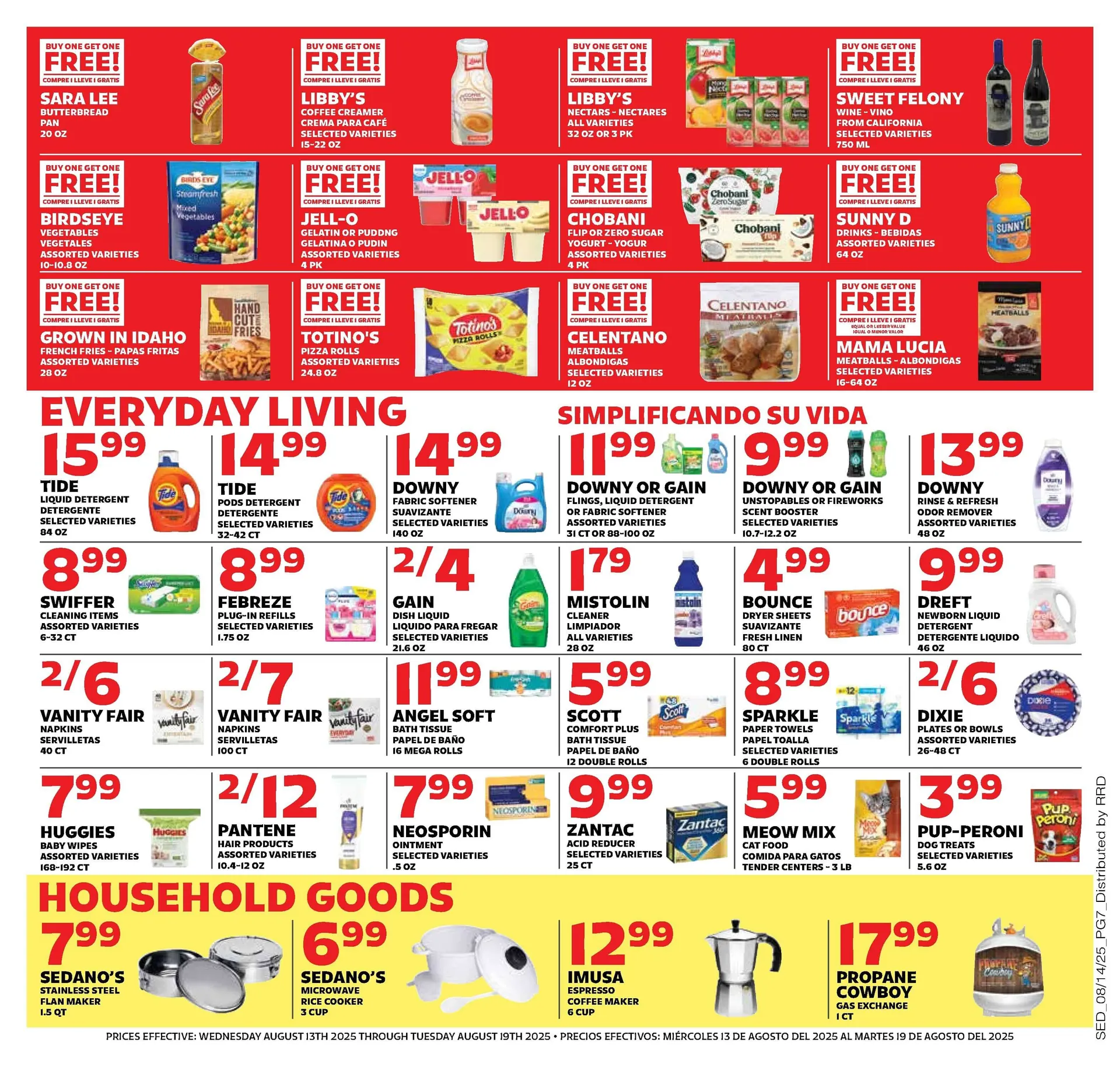 Weekly ad Sedano's Sales from August 13 to August 19 2025 - Page 7