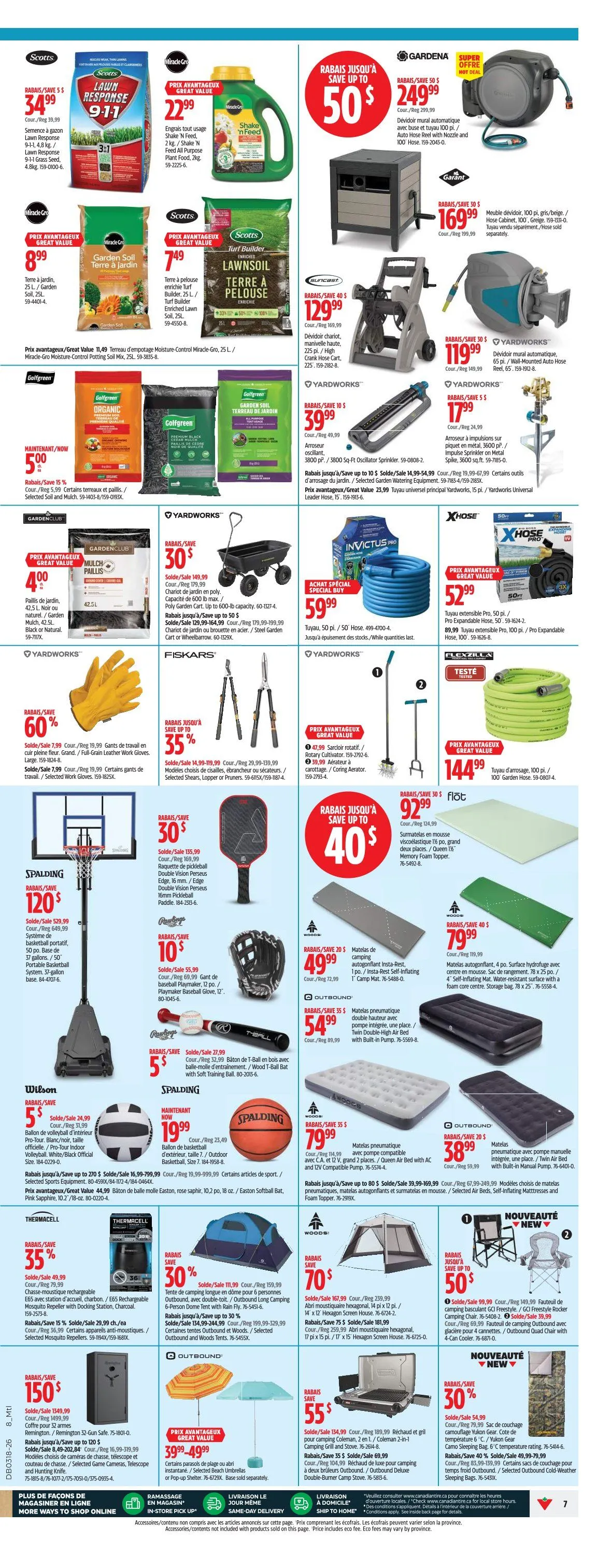 Canadian Tire Sales from May 1 to May 7 2026 - flyer page 7