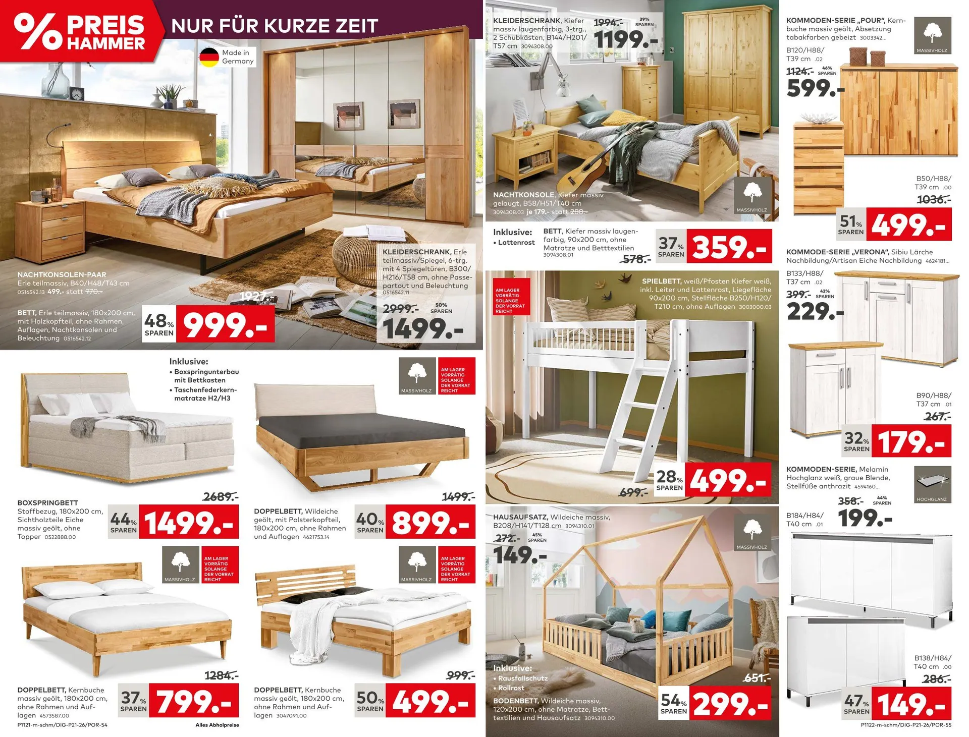 Porta Möbel Prospekte  von 20. Mai bis 31. Mai 2026 - Prospekt seite 7