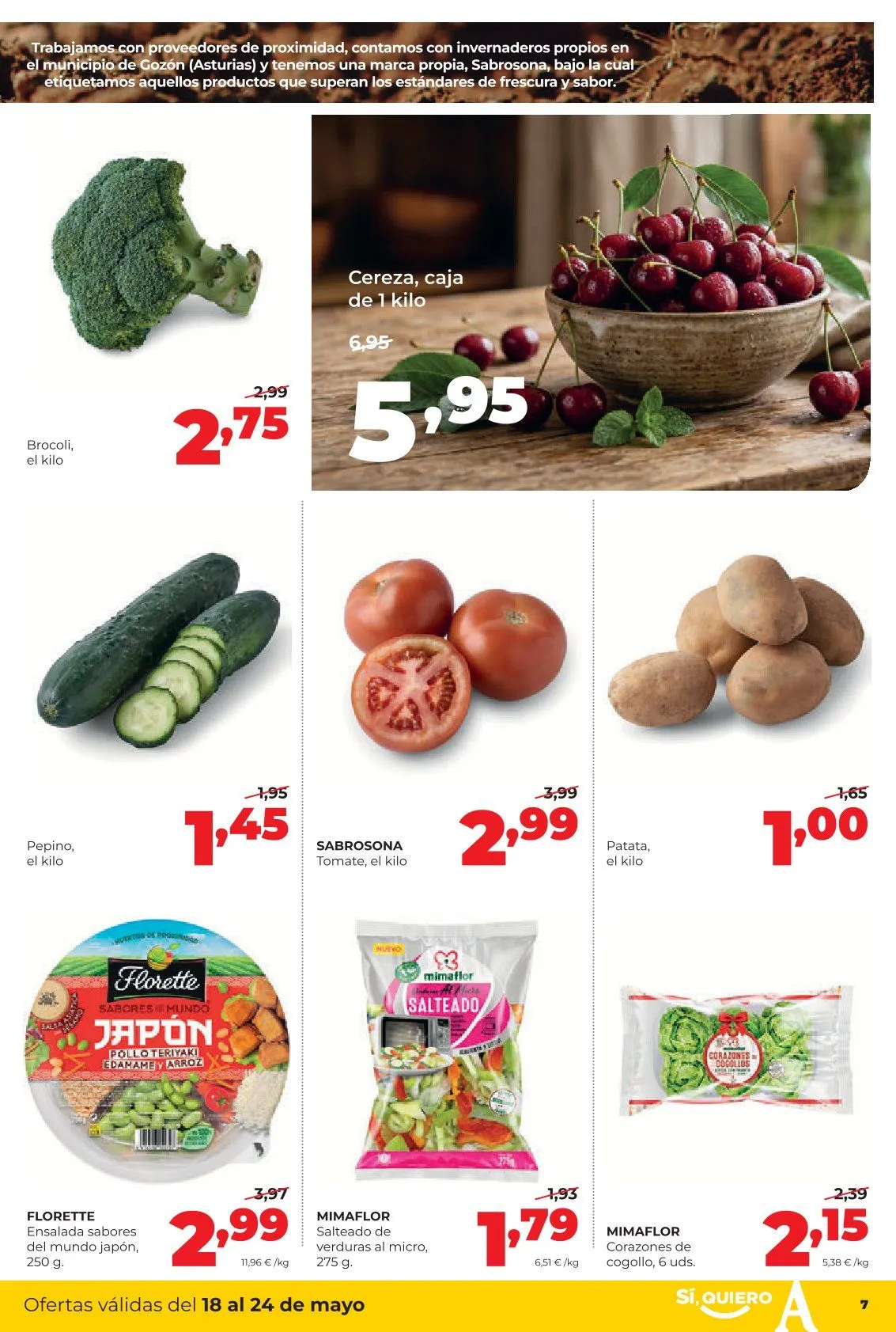 Catálogo de  Alimerka Ofertas 18 de mayo al 24 de mayo 2026 - Página 7
