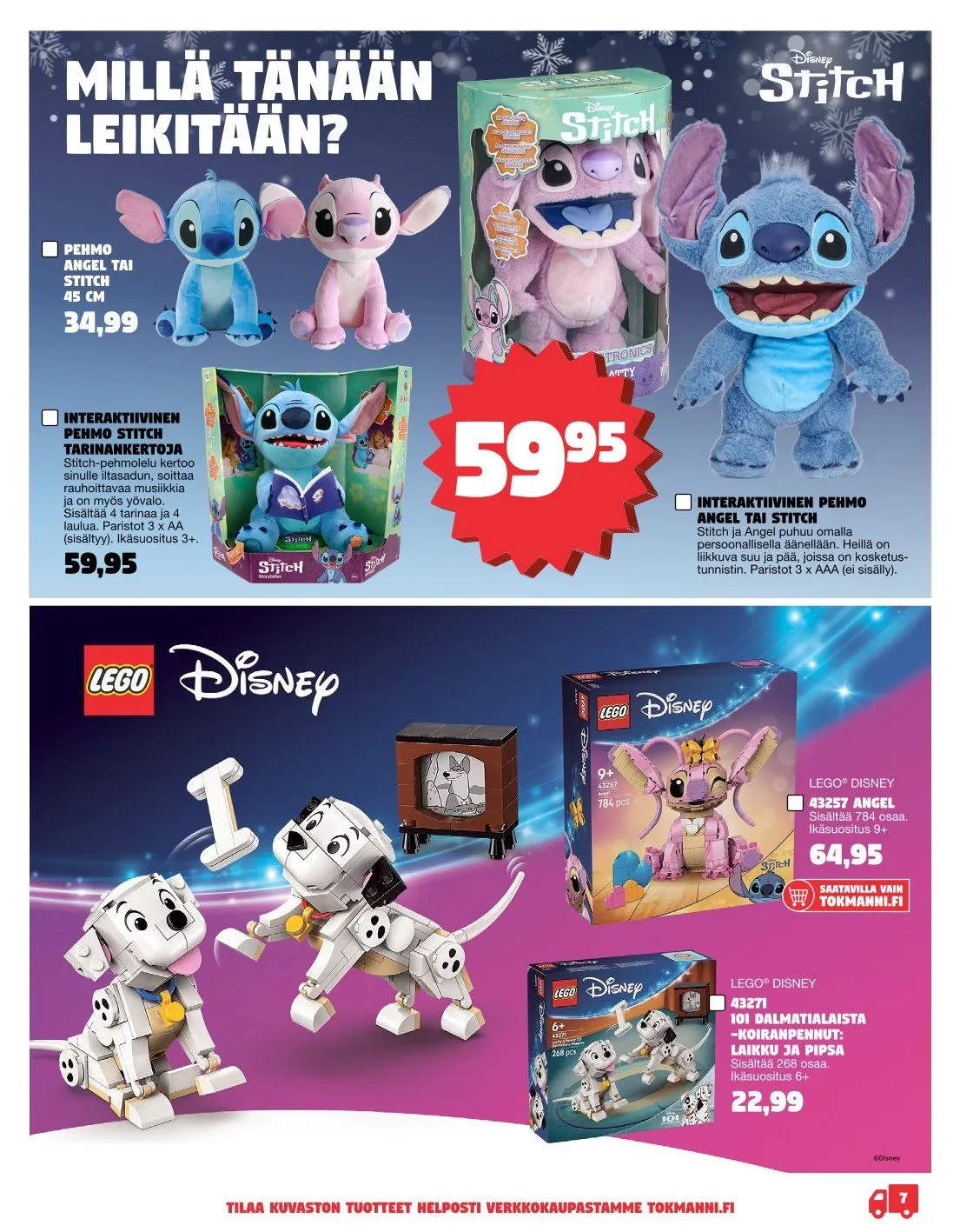  Tokmanni Tarjoukset voimassa alkaen 3. marraskuuta - 24. joulukuuta 2025 - Tarjouslehti sivu 7