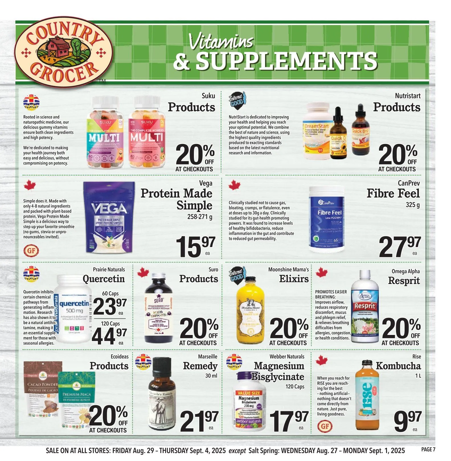 Country Grocer Sales from September 4 to September 10 2025 - flyer page 7