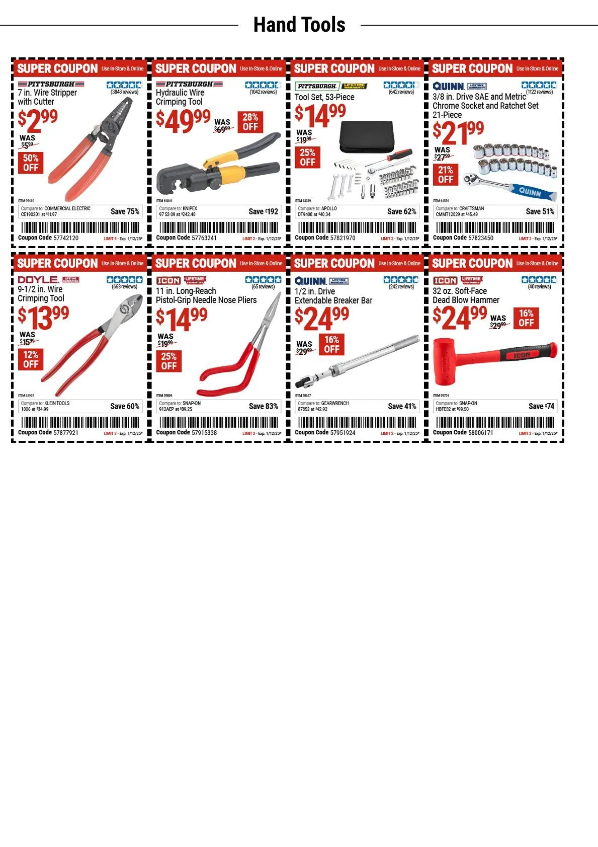 Weekly ad Great offer for all customers from December 26 to January 8 2025 - Page 7