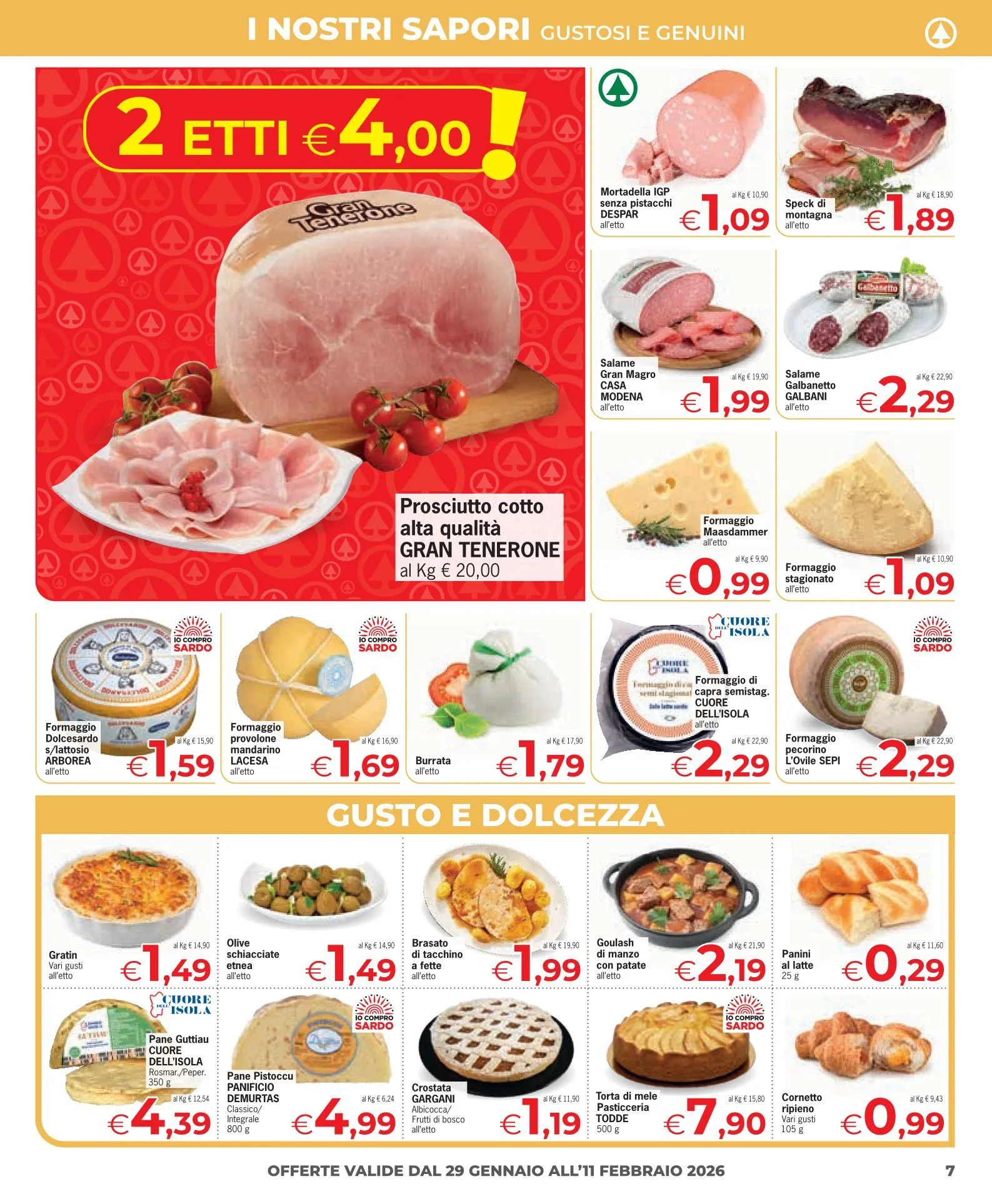 Volantini Eurospar da 29 gennaio a 7 febbraio di 2026 - Pagina del volantino 7