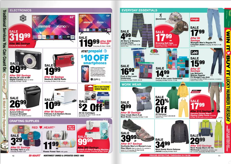 Weekly ad Bi-Mart Sales from December 30 to January 27 2026 - Page 7