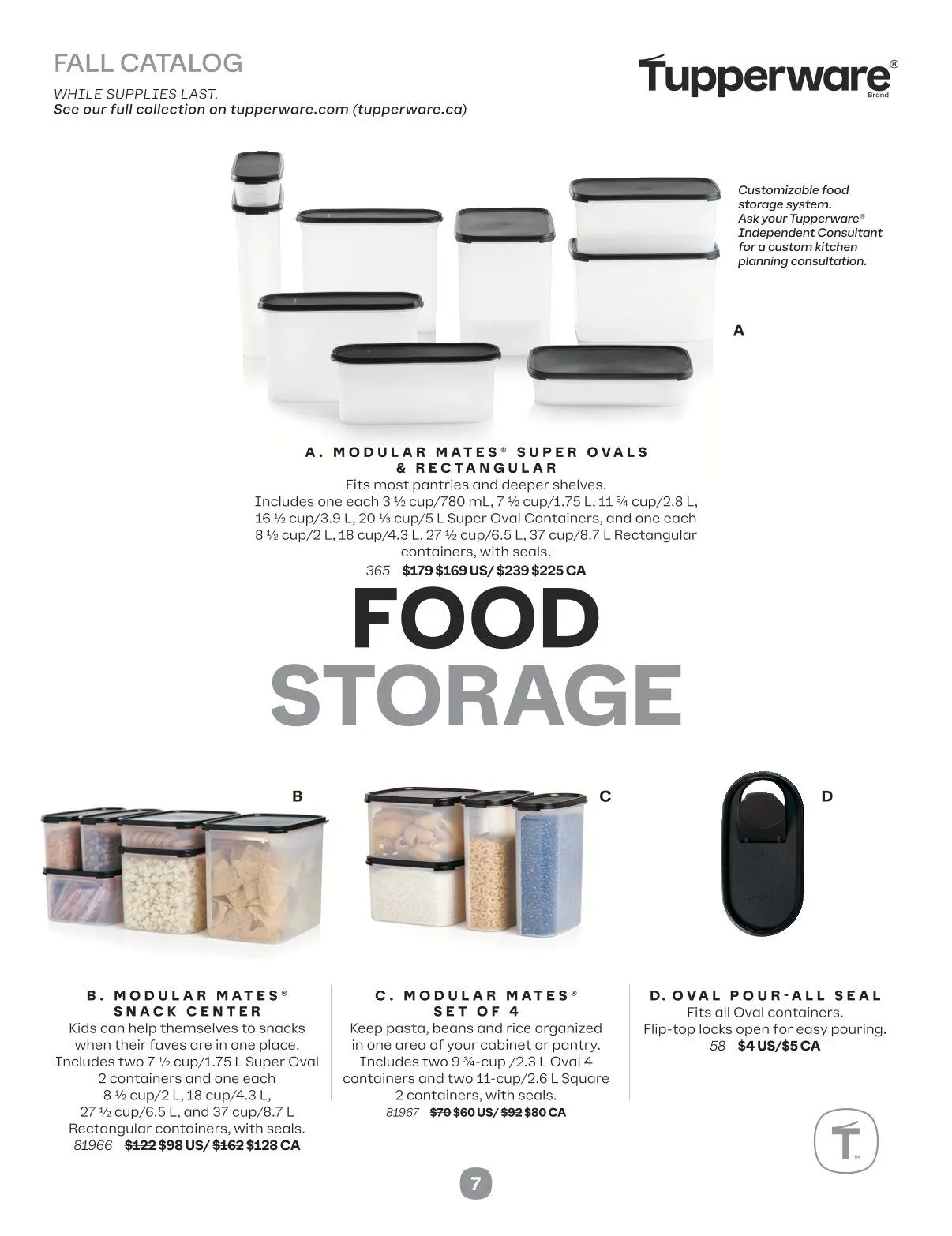 Tupperware Catalogue du 1 octobre au 31 décembre 2025 - Catalogue page 7