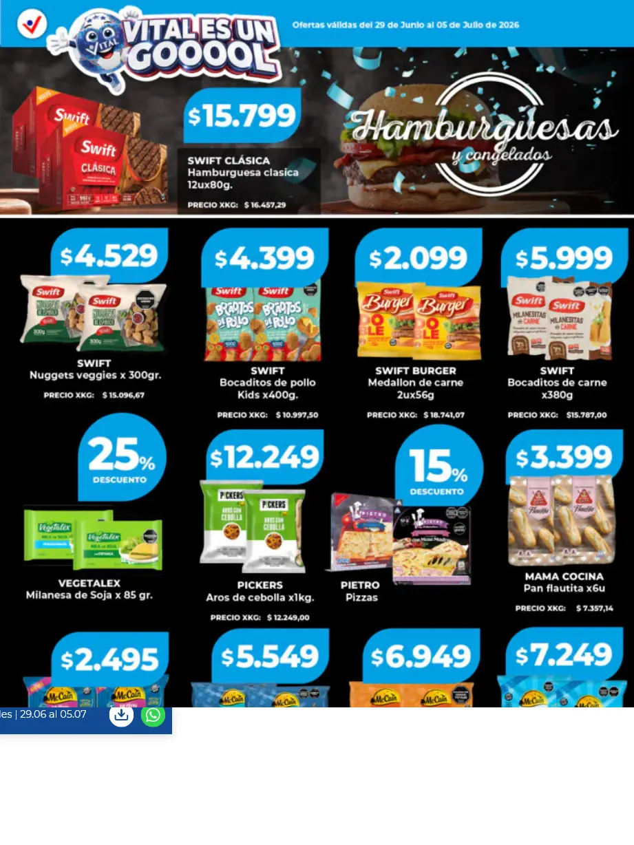 Ofertas de  Ofertas Vital 29 de junio al 5 de julio 2026 - Página 7 del catálogo
