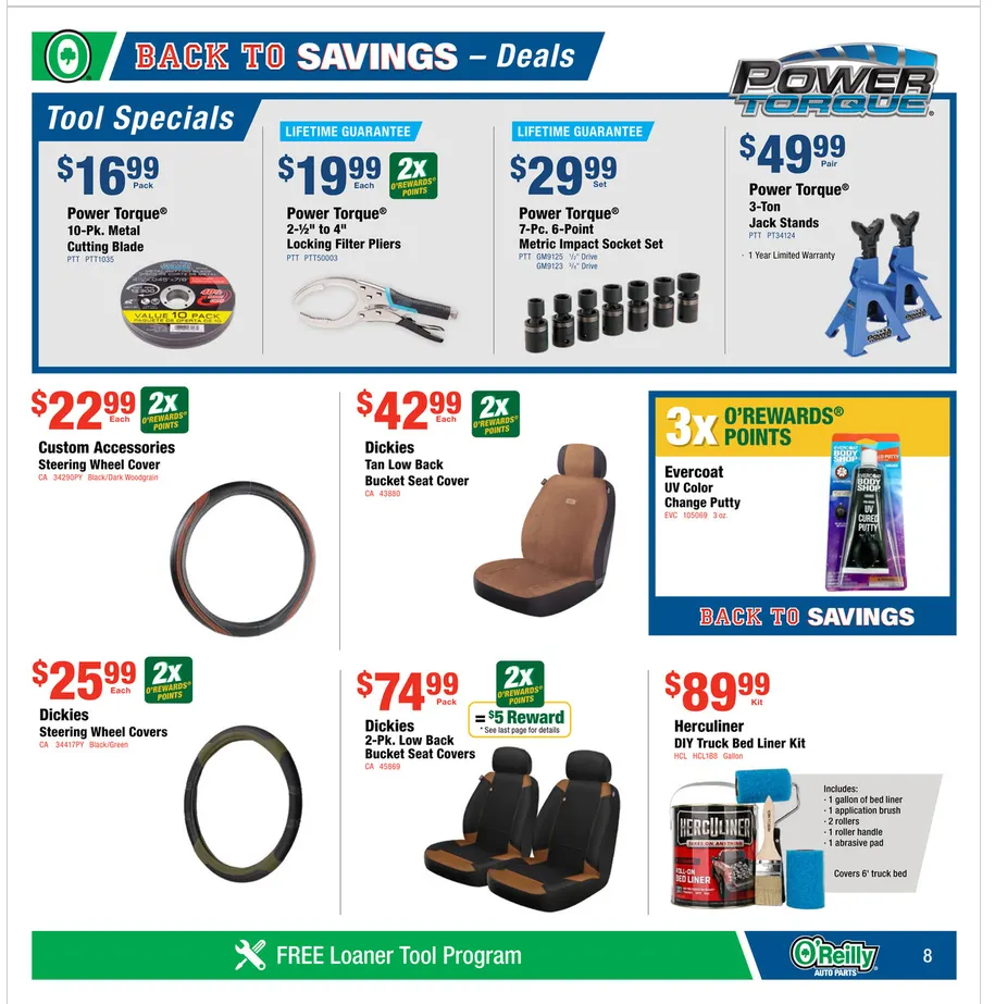 Weekly ad O'Reilly Auto Parts Sales from July 29 to August 25 2026 - Page 7