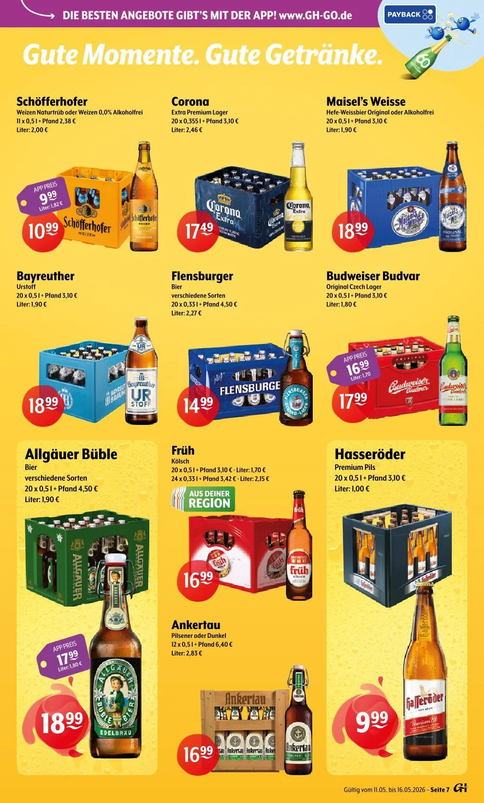 Trink und Spare Angebote von 11. Mai bis 16. Mai 2026 - Prospekt seite 7