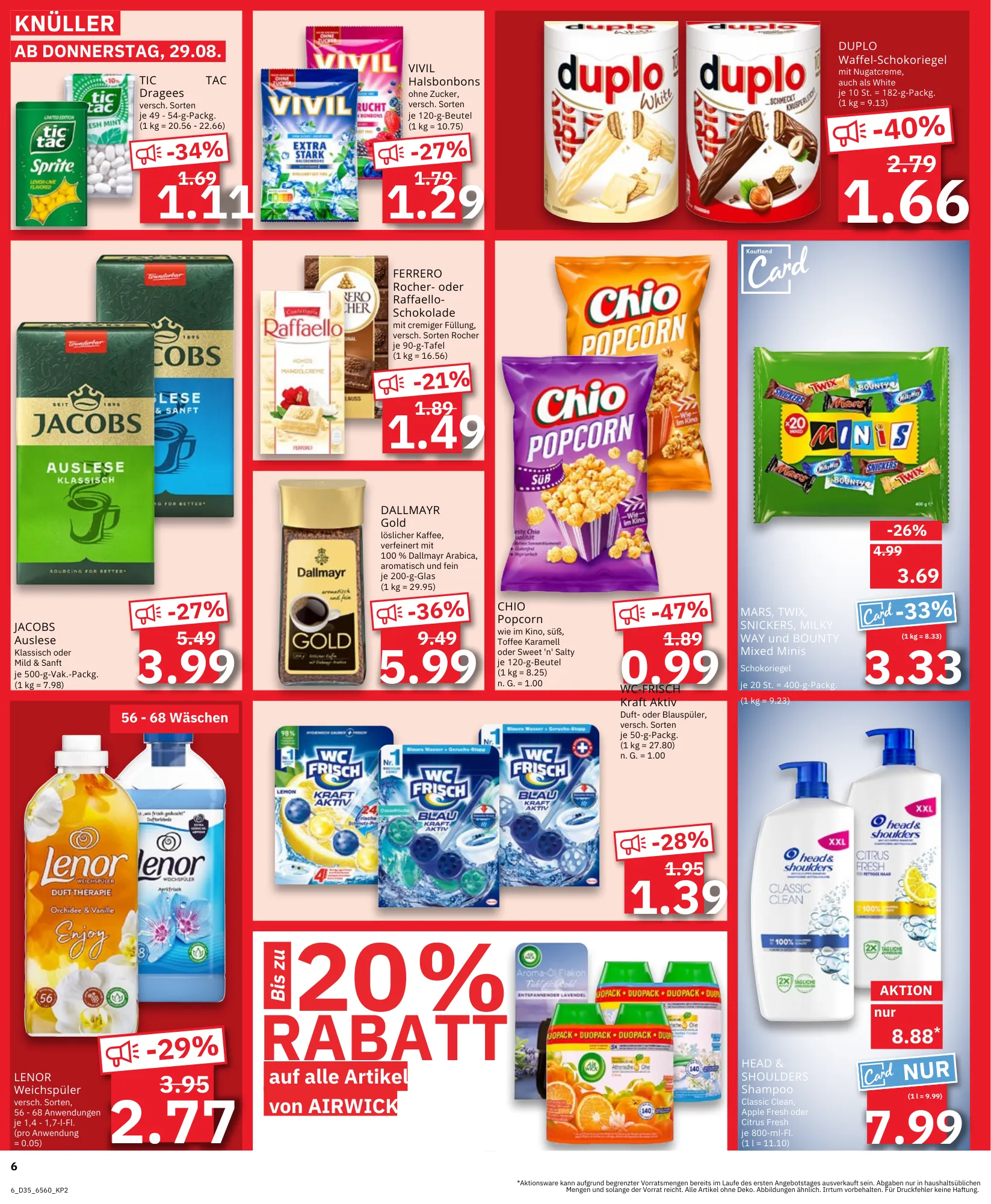 Kaufland Angebote van 29 augustus tot 4 september 2024 - Folder pagina 6
