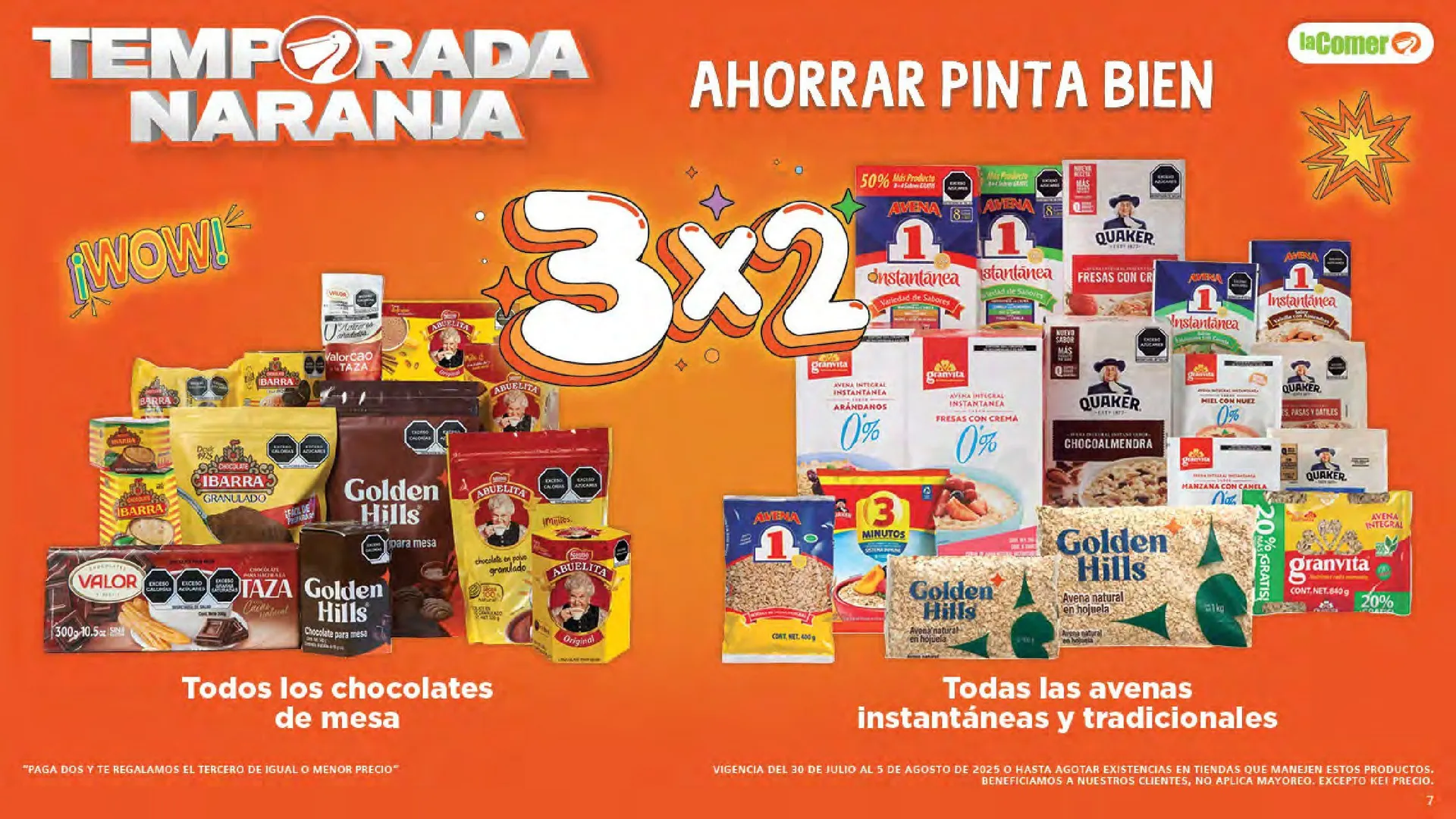 Catálogo de La Comer catálogos y ofertas 30 de julio al 5 de agosto 2025 - Pagina 7