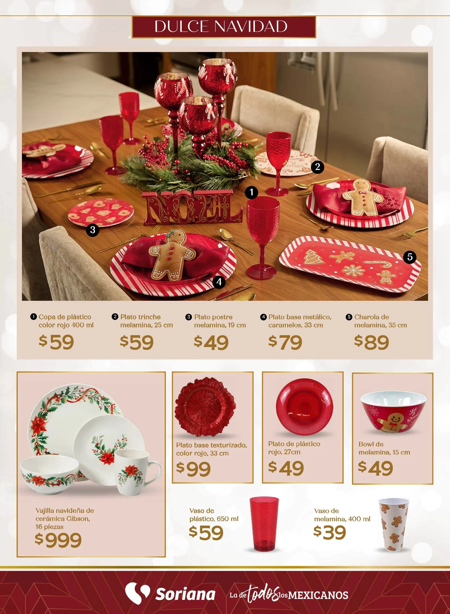 Catálogo de Soriana Decoración Navideña 25 de septiembre al 9 de noviembre 2025 - Pagina 7
