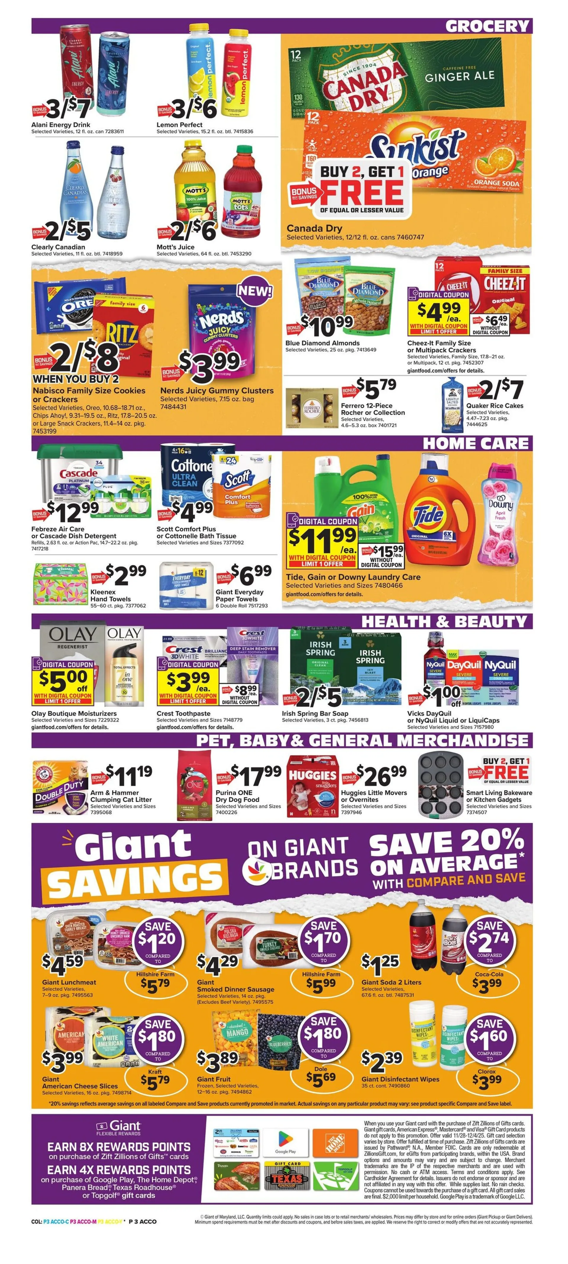 Weekly ad Giant Food Sales from November 28 to December 4 2025 - Page 7