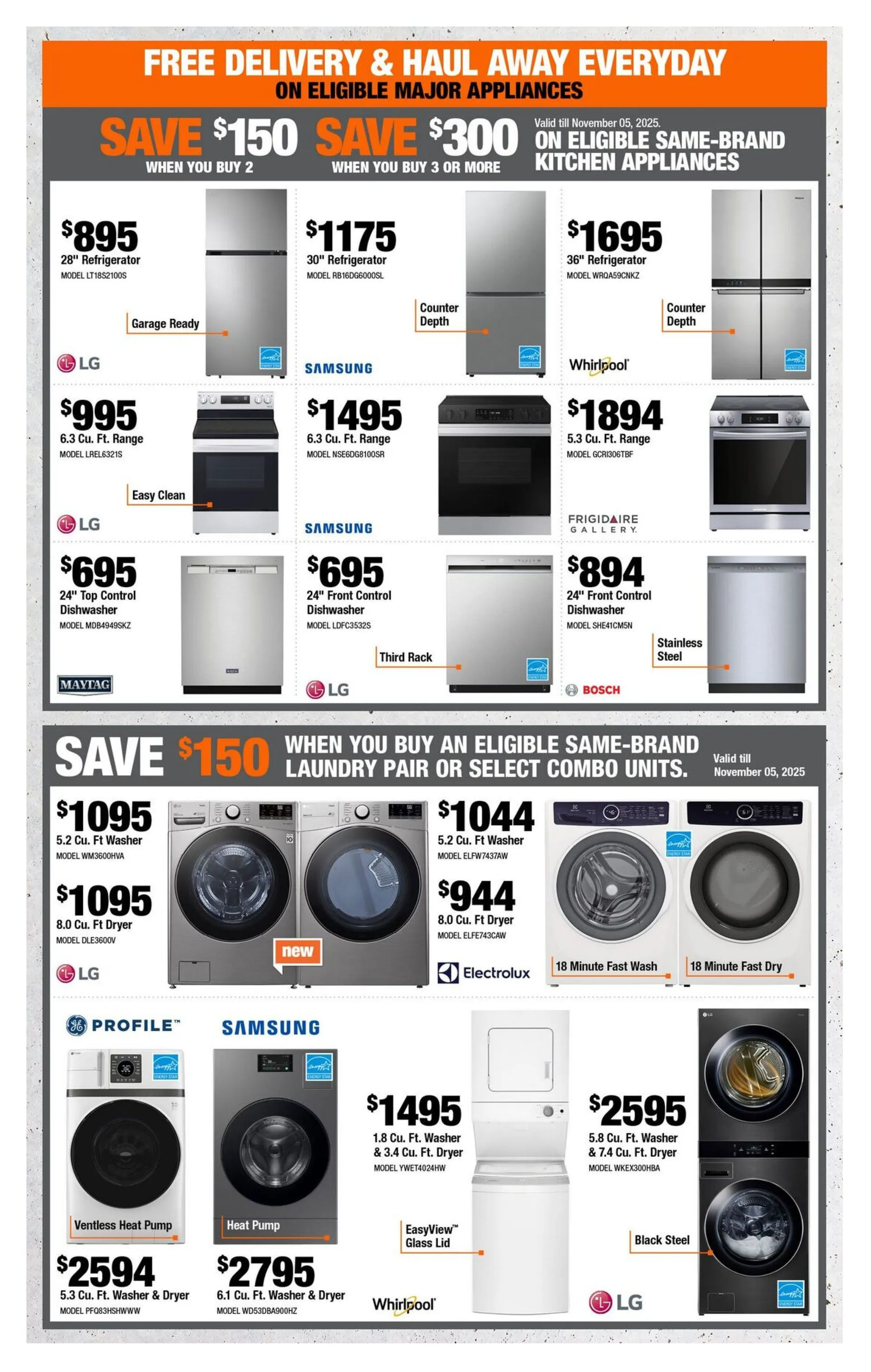 THE HOME DEPOT Sales from October 23 to November 5 2025 - flyer page 7