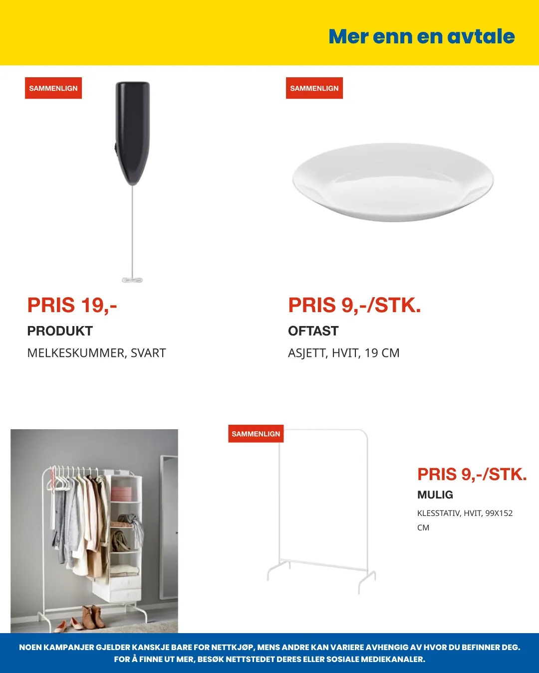IKEA fra 16. juli til 3. august 2026 - kundeavisside 7