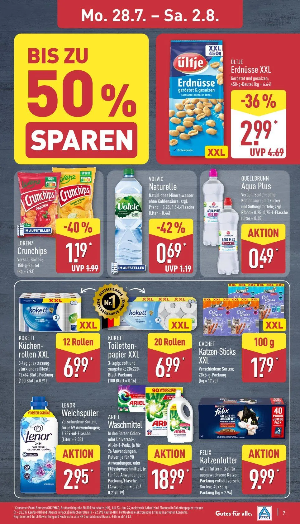 ALDI Nord Prospekte von 28. Juli bis 2. August 2025 - Prospekt seite 7