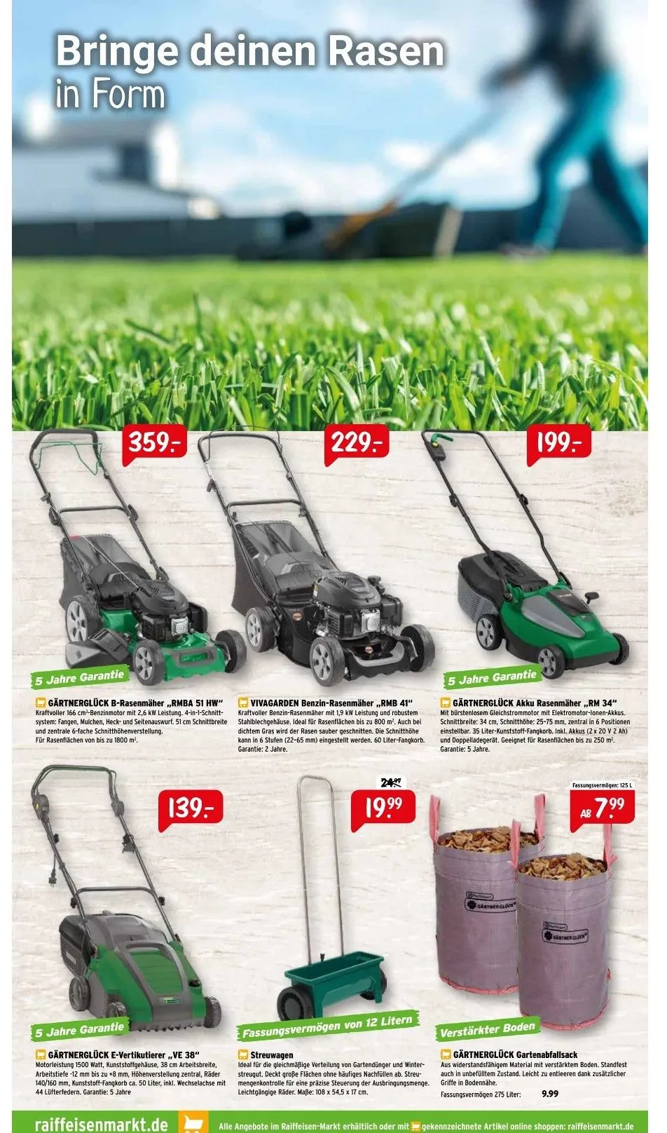 Raiffeisen Markt Angebote von 1. März bis 31. März 2025 - Prospekt seite 7