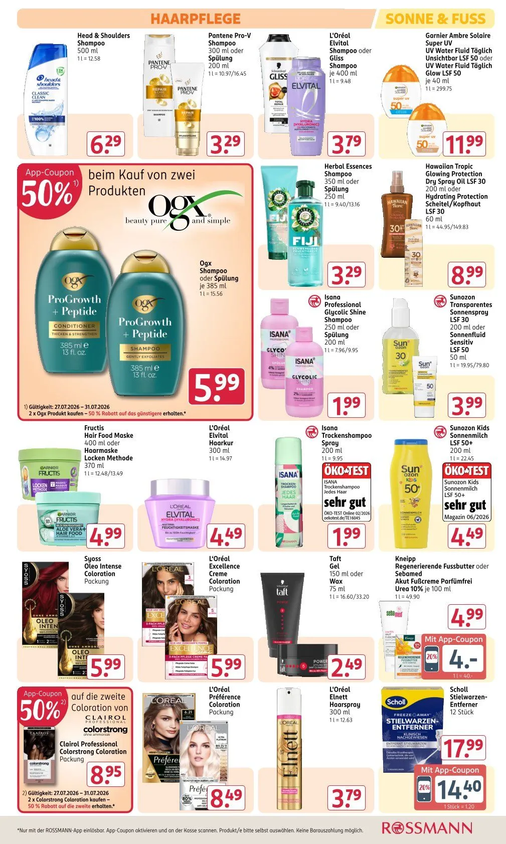 Rossmann Angebote von 27. Juli bis 31. Juli 2026 - Prospekt seite 7