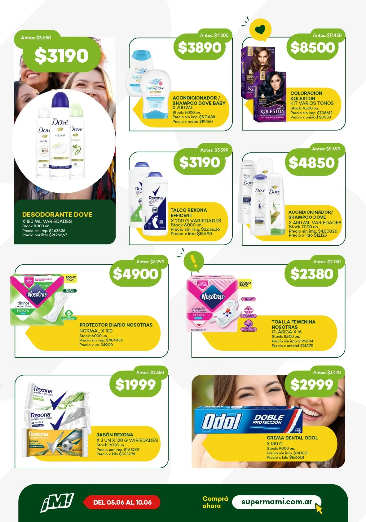 Ofertas de Ofertas Super Mami 6 de junio al 10 de junio 2025 - Página 7 del catálogo