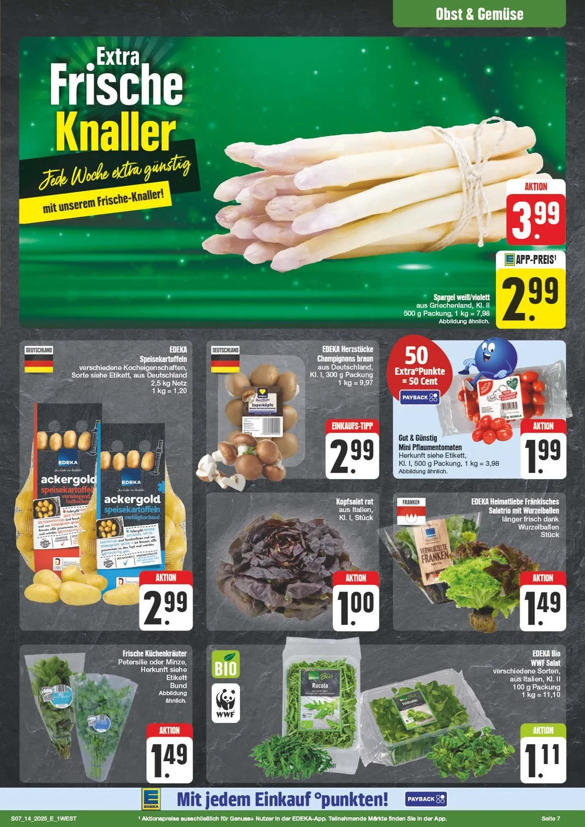 Edeka Prospekt von 31. März bis 5. April 2025 - Prospekt seite 7