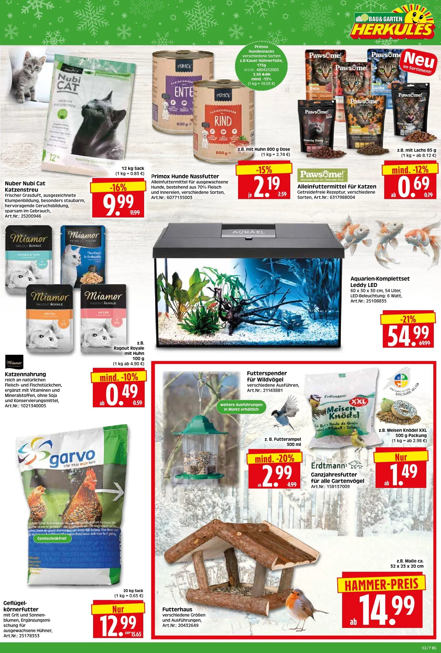Herkules Baumarkt Angebote von 22. Dezember bis 27. Dezember 2025 - Prospekt seite 7