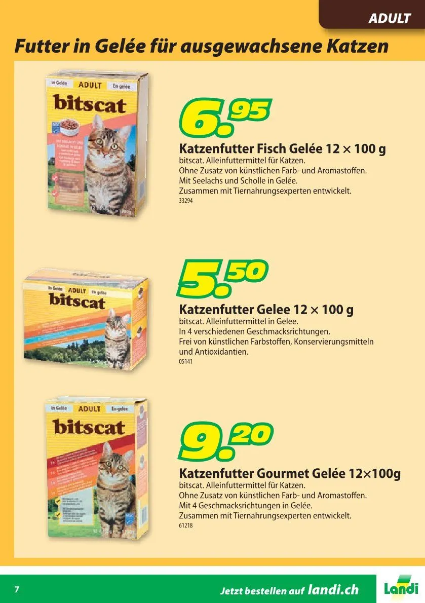 LANDI - bitscat von 13. Januar bis 31. Dezember 2025 - Prospekt seite  7