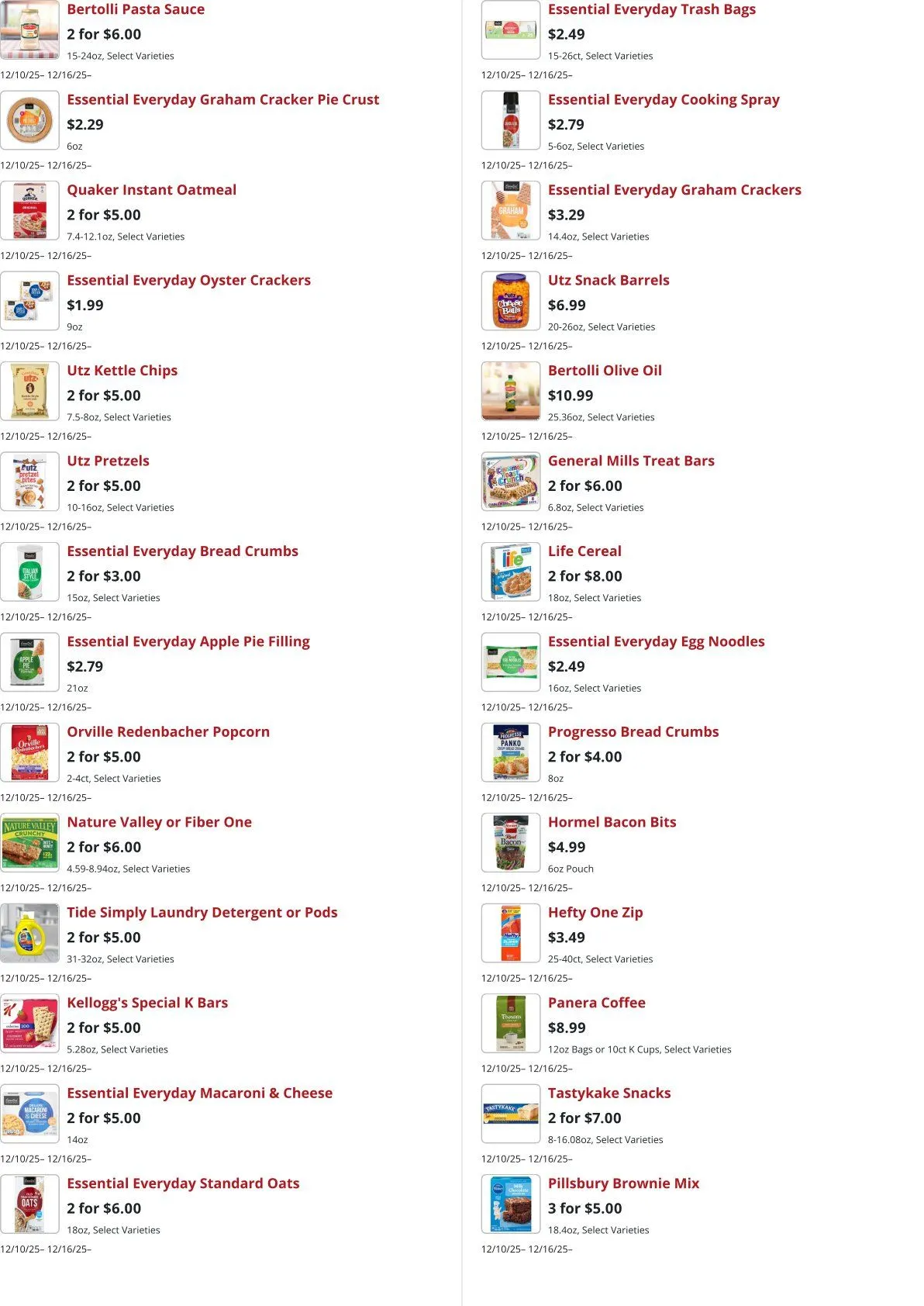 Weekly promotion Farm Fresh Sales spanning from December 10 to December 16 2025 - Page 7 for Catalogue 365