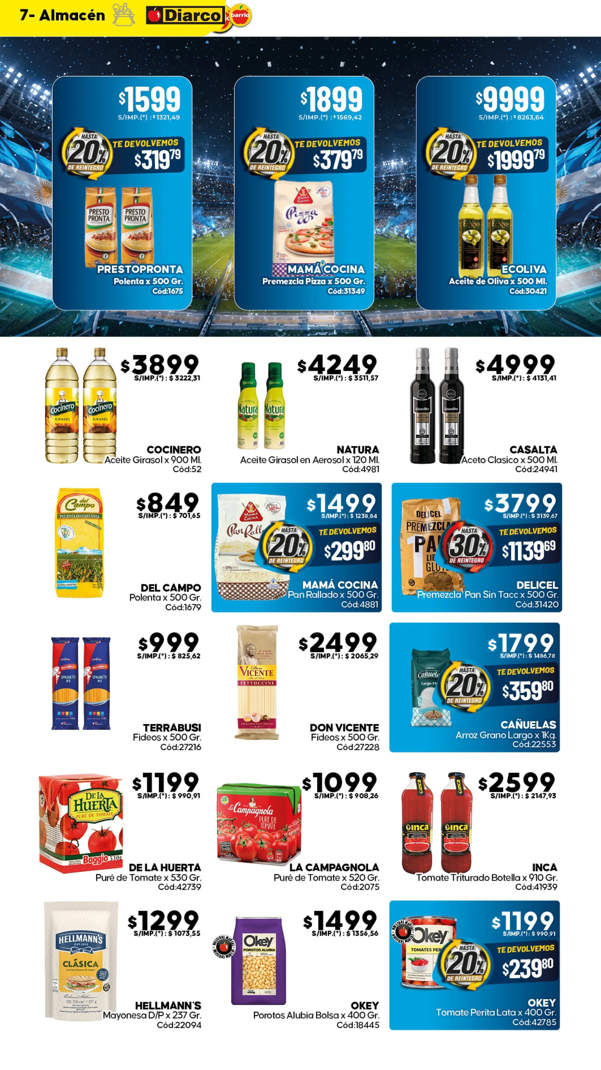 Ofertas de  Ofertas Diarco - Últimos catálogos 15 de junio al 19 de junio 2026 - Página 7 del catálogo