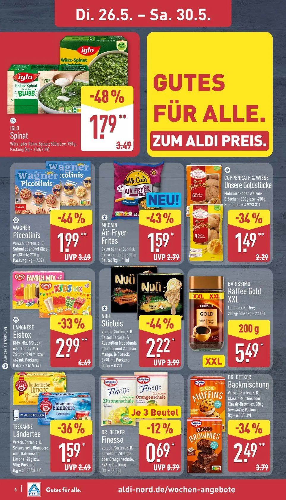 ALDI Nord Prospekte - Aktuelle Angebote von 26. Mai bis 30. Mai 2026 - Prospekt seite 7