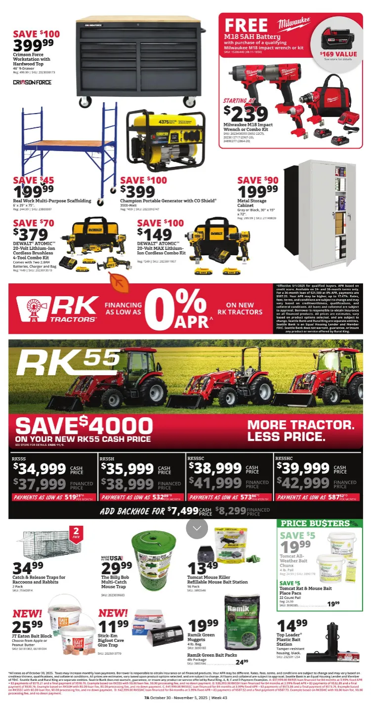 Weekly ad Rural King Sales from October 30 to November 5 2025 - Page 7