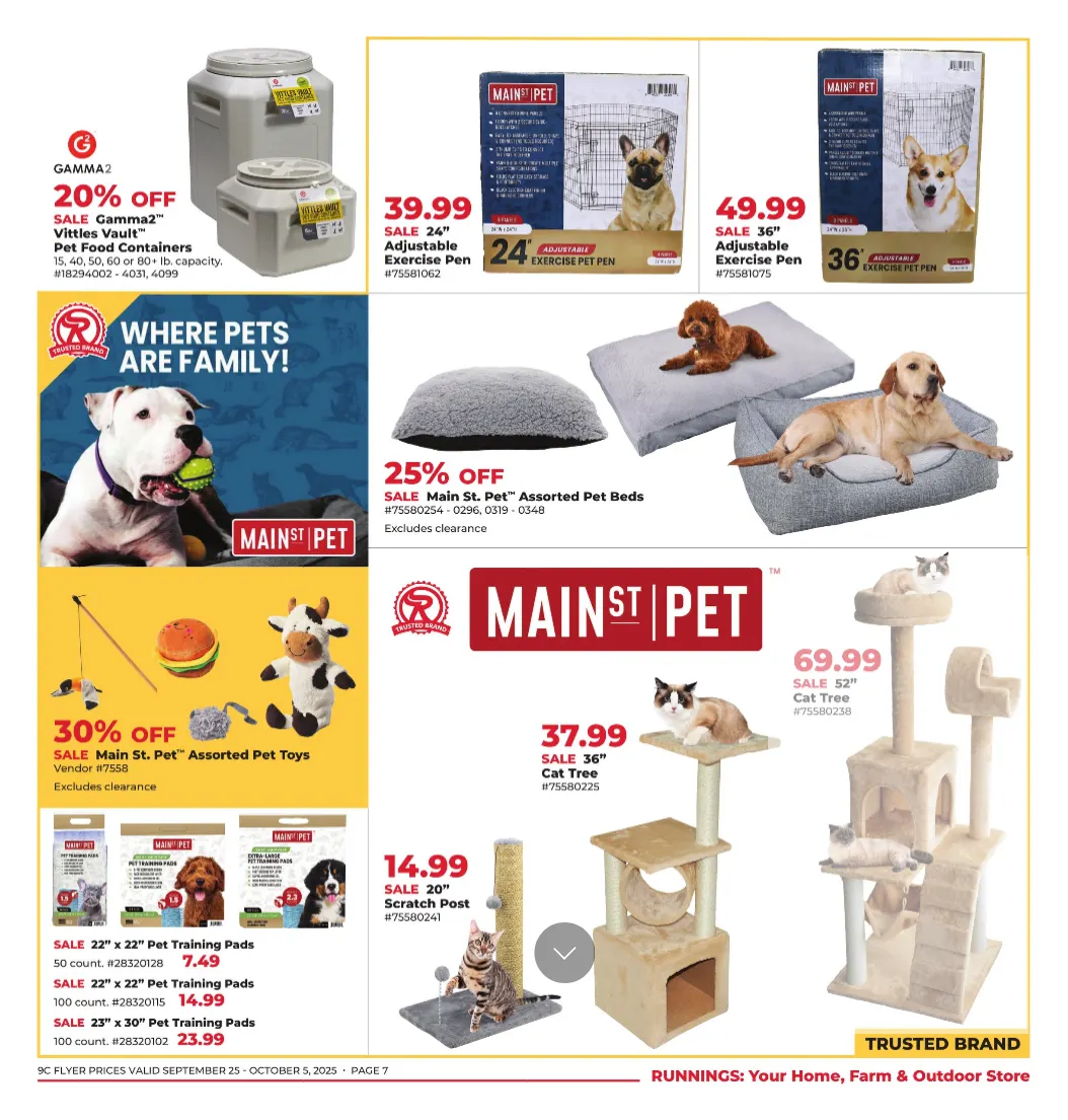 Weekly ad Runnings Sales from September 25 to October 5 2025 - Page 7