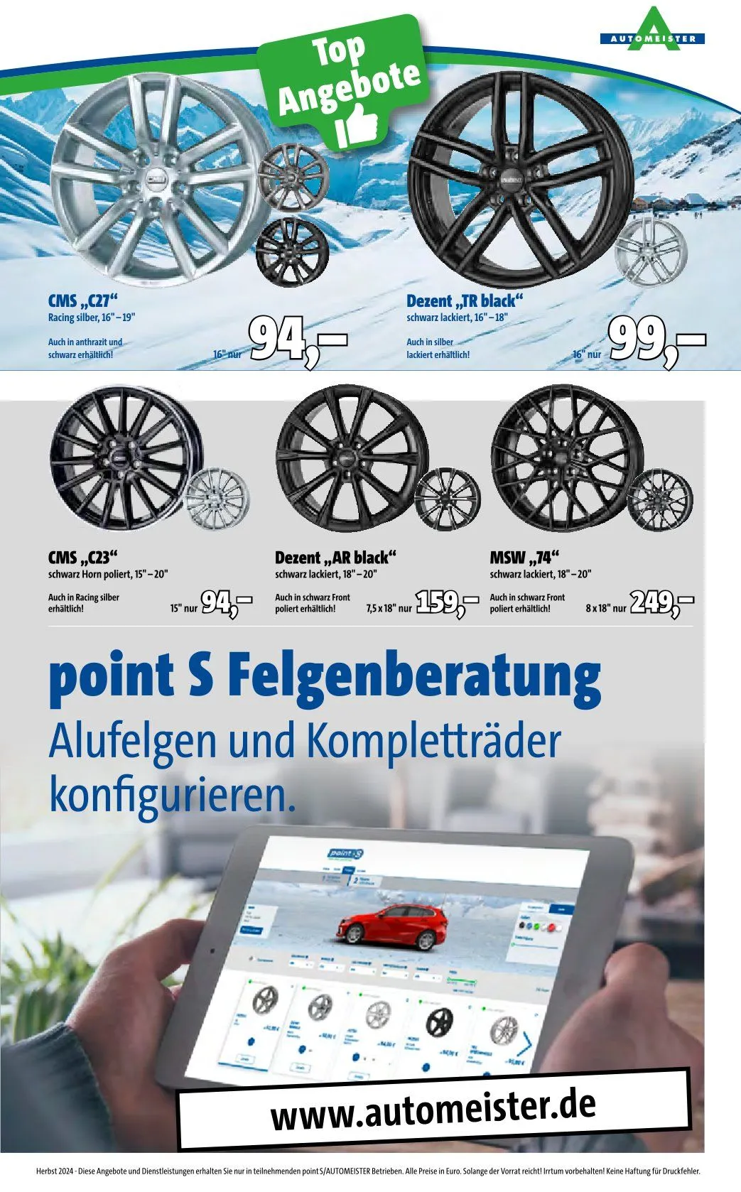 Automeister Angebote von 7. Februar bis 12. Februar 2025 - Prospekt seite 7