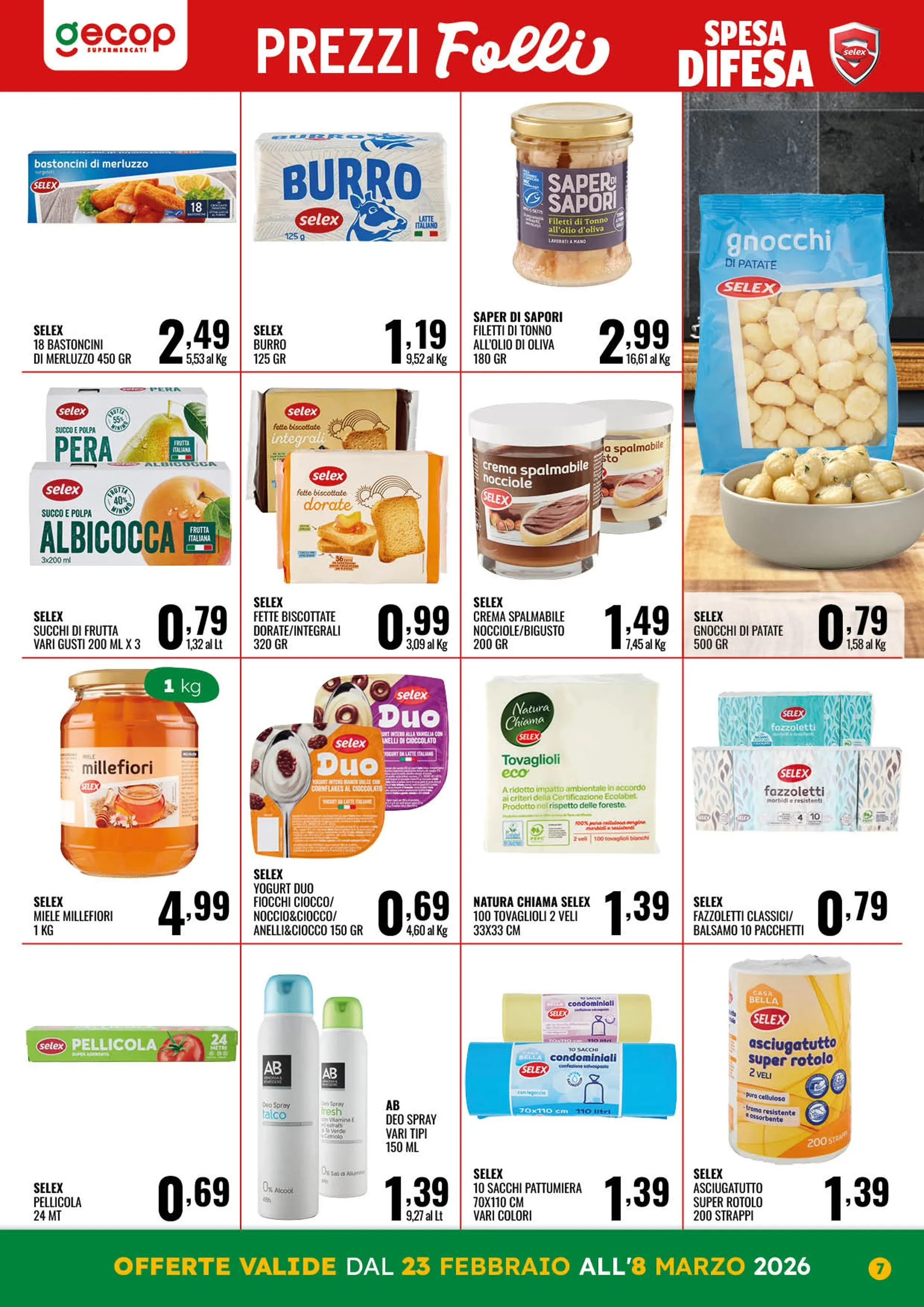 Volantini Gecop da 23 febbraio a 8 marzo di 2026 - Pagina del volantino 7