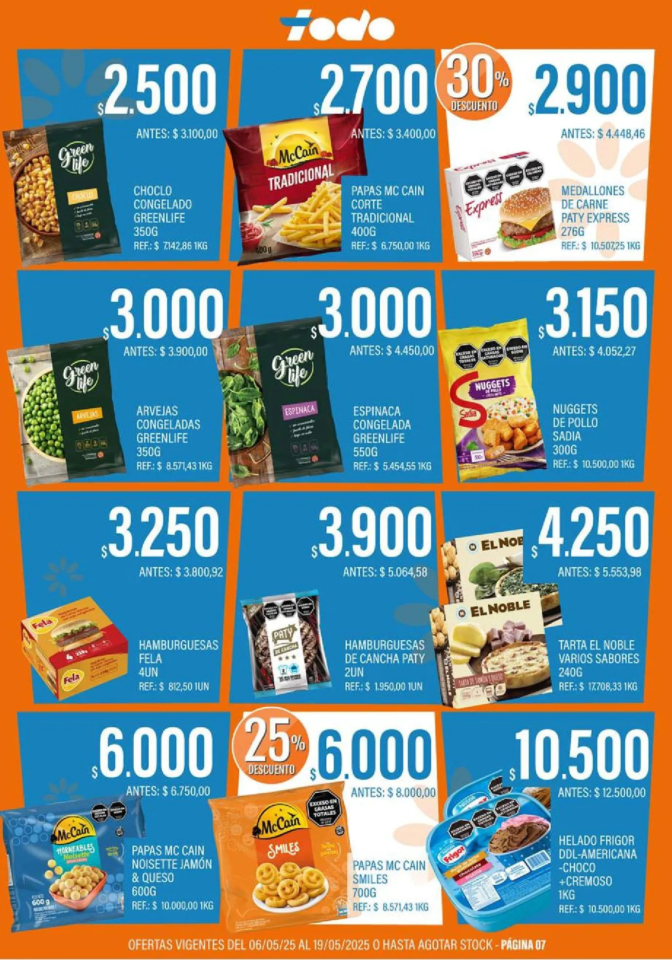 Ofertas de Ofertas Supermercados Todo 6 de mayo al 19 de mayo 2025 - Página 7 del catálogo