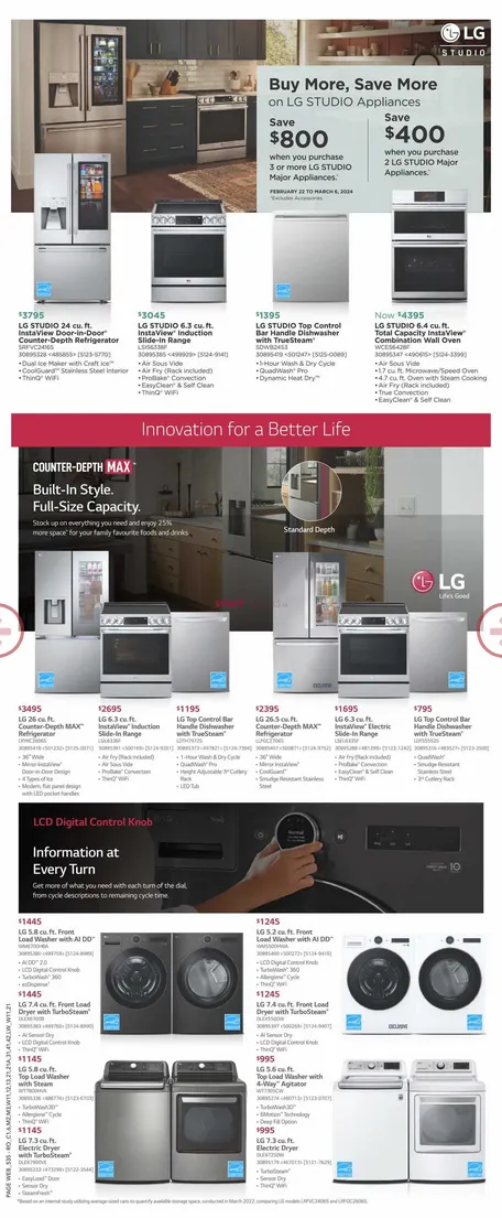 Lowe's Sales from February 22 to March 6 2026 - flyer page 7