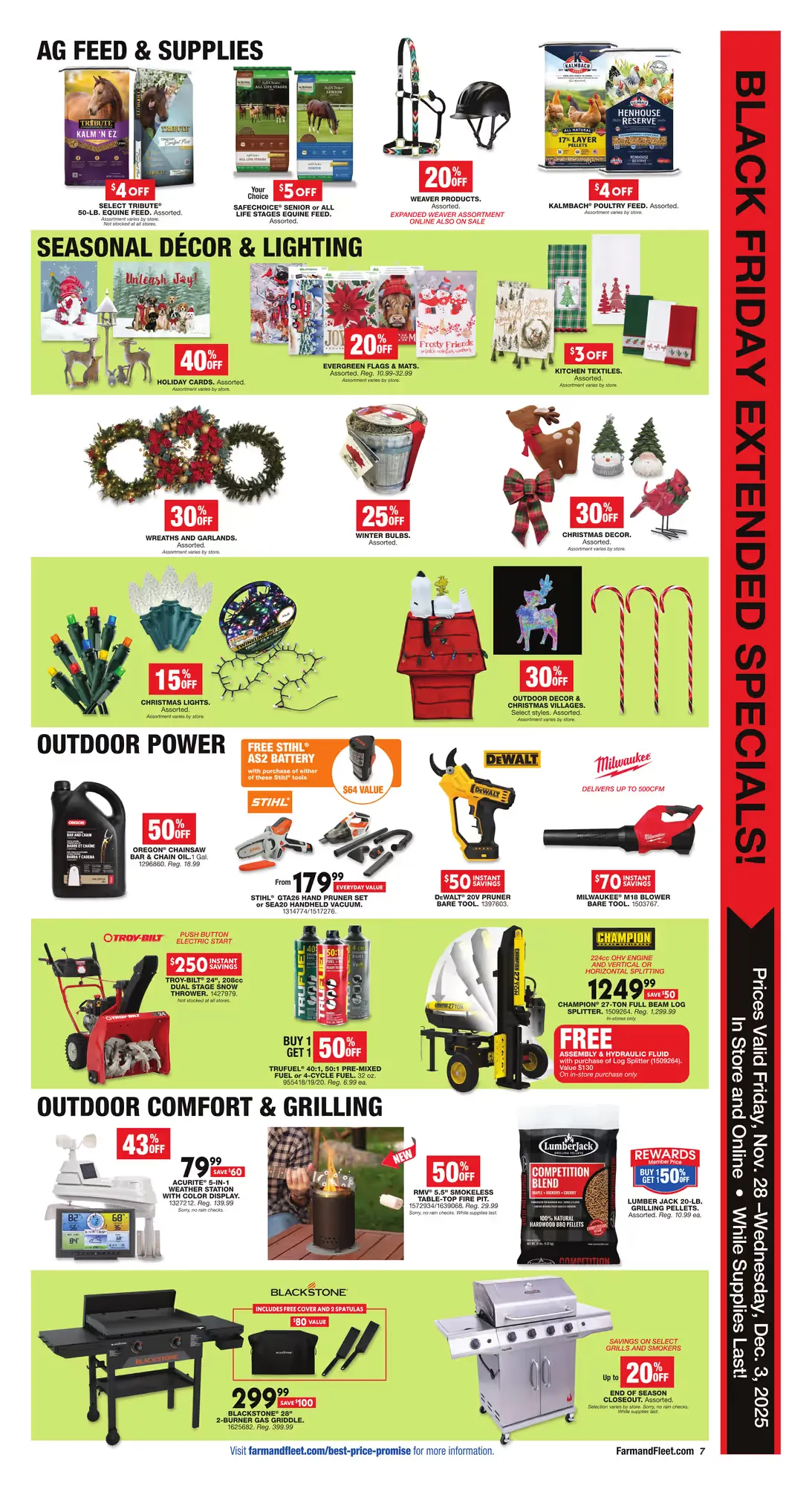 Weekly ad Blain's Farm & Fleet Sales from November 25 to December 3 2025 - Page 8