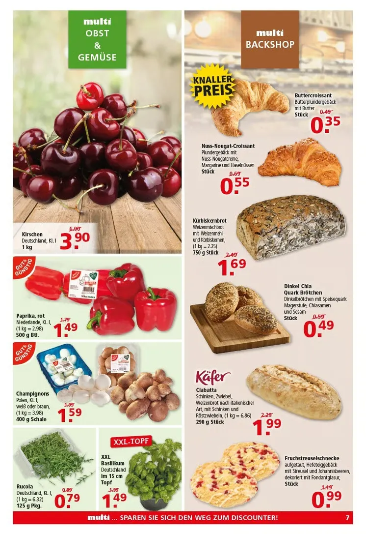 Multi Markt Angebote von 20. Juli bis 25. Juli 2026 - Prospekt seite 7