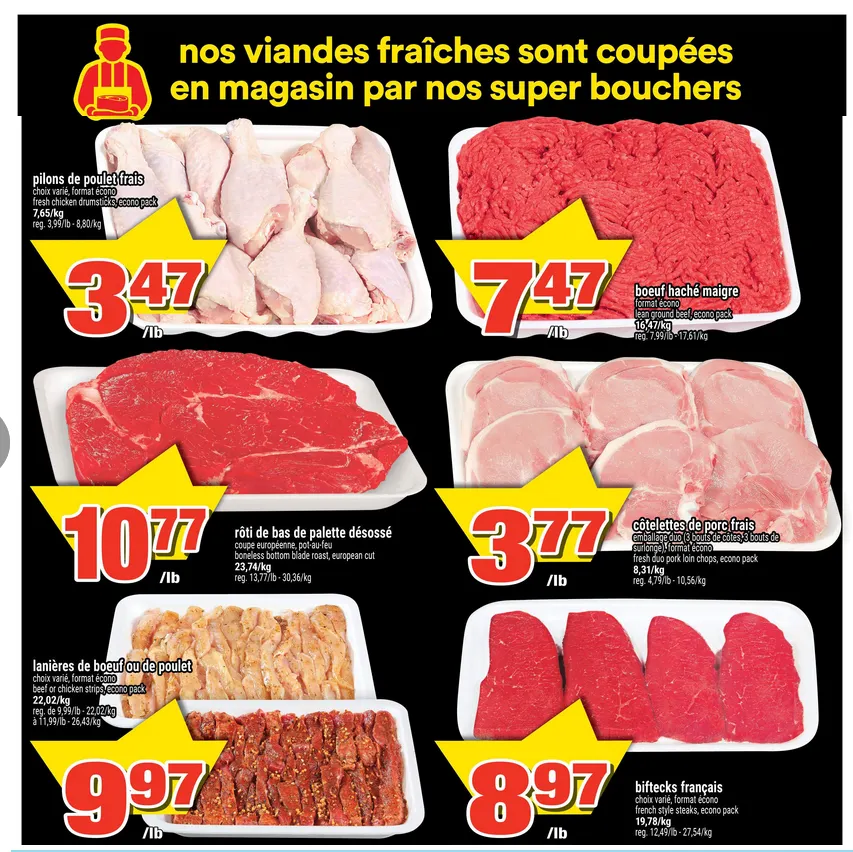 Super C Sales from April 16 to April 22 2026 - flyer page 7