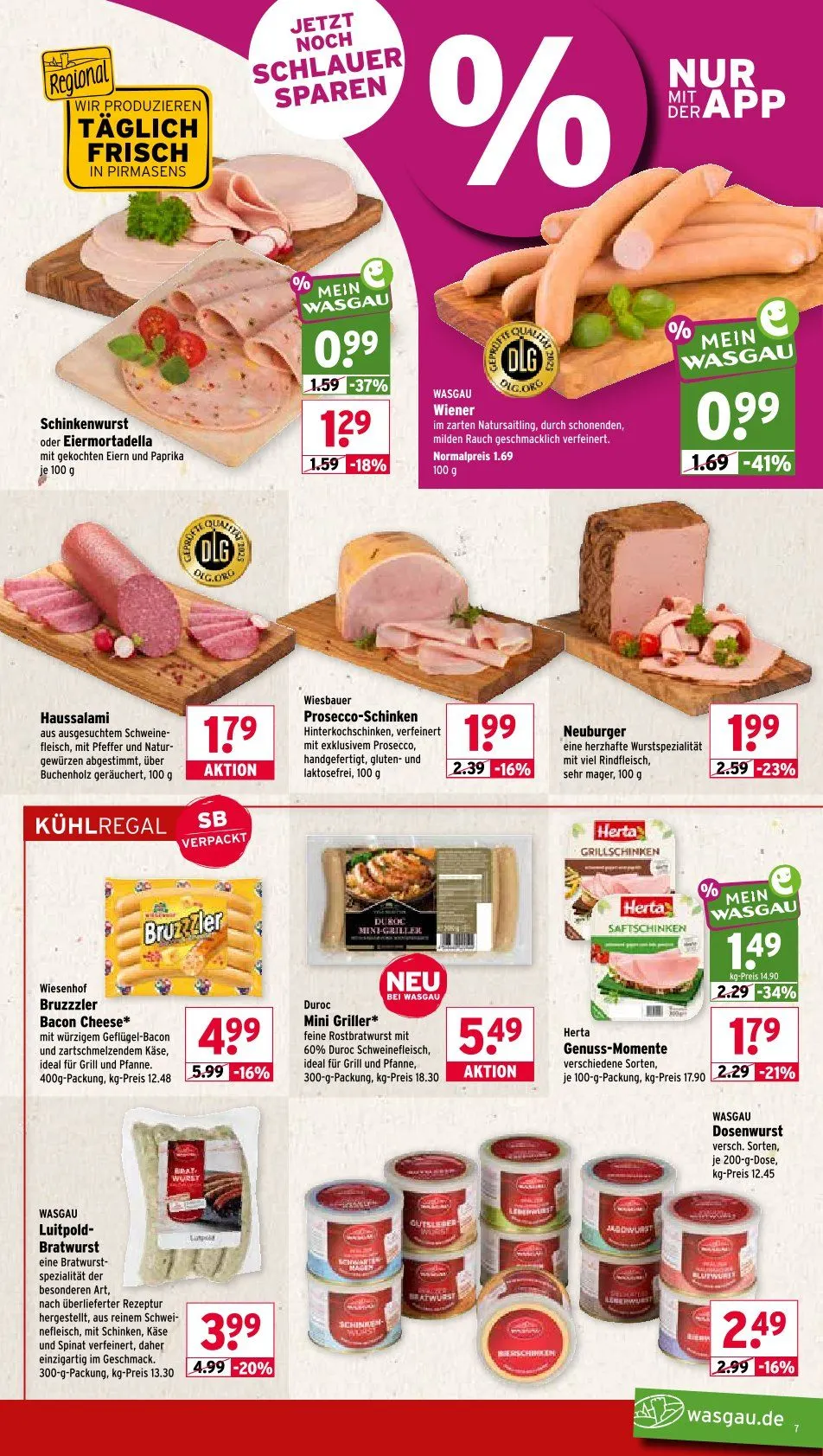 Wasgau Angebote von 18. Mai bis 23. Mai 2026 - Prospekt seite 7