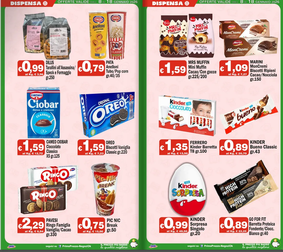 Volantini Primo Prezzo da 8 gennaio a 18 gennaio di 2026 - Pagina del volantino 7