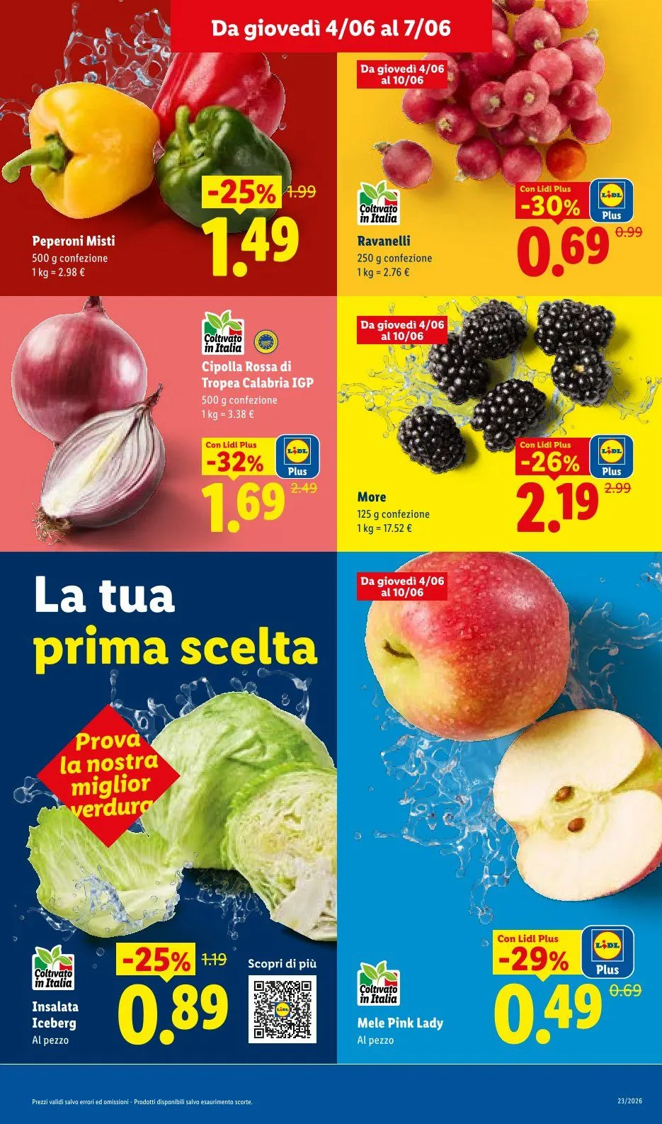 Volantini Lidl da 4 giugno a 10 giugno di 2026 - Pagina del volantino 7