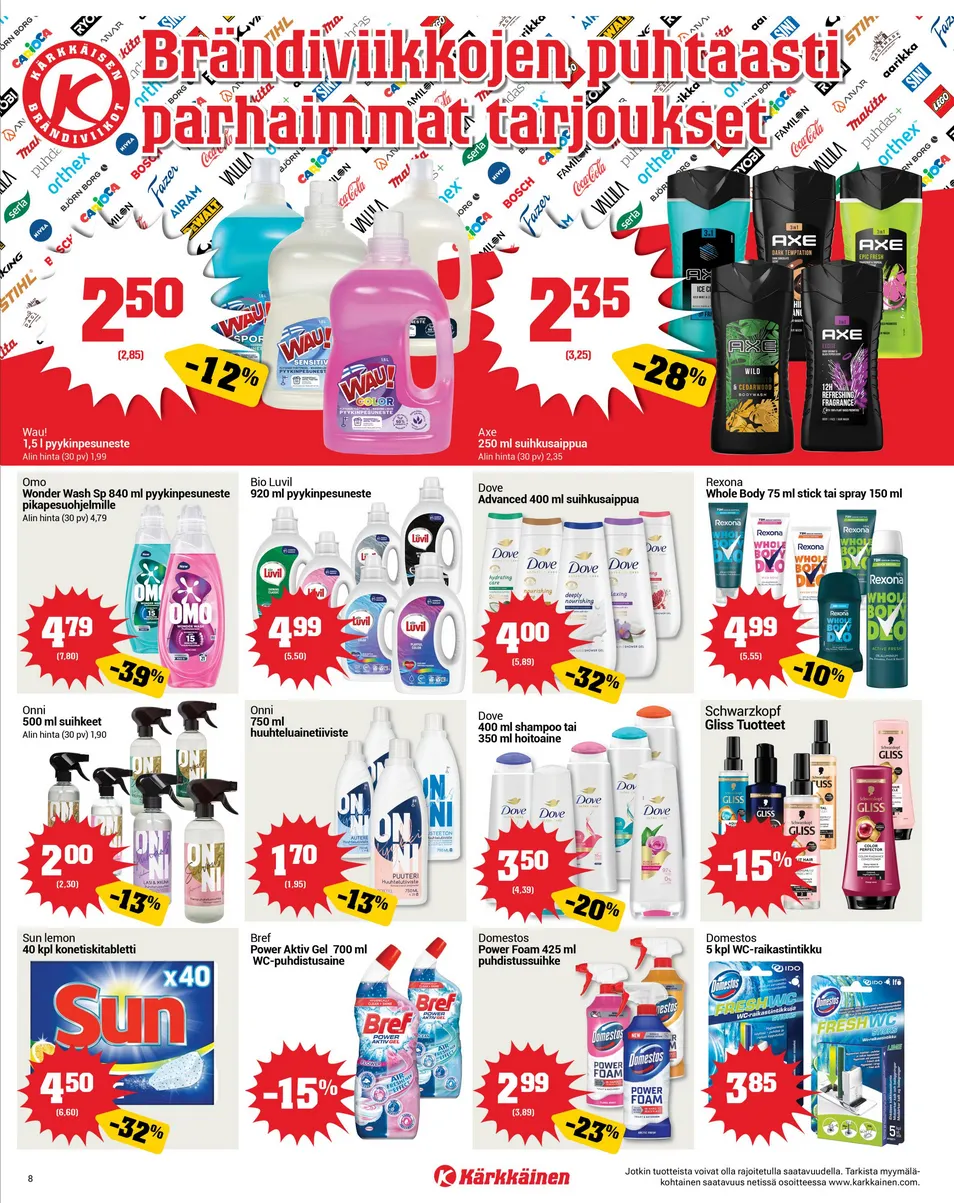 Kaupan Kärkkäinen Tarjoukset voimassa alkaen 4. maaliskuuta - 17. maaliskuuta 2026 - Tarjouslehti sivu 7