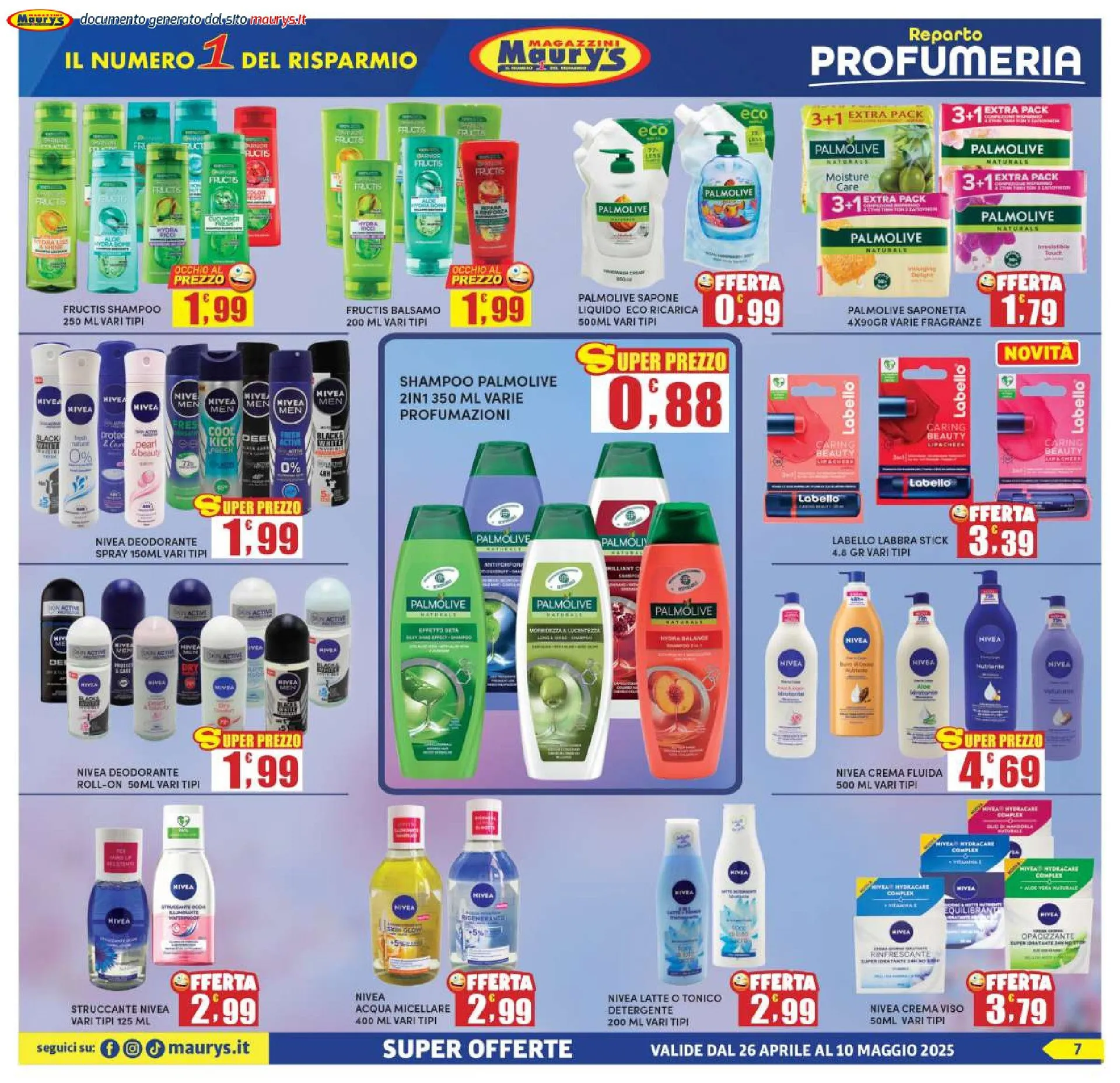 Volantini Maury's da 26 aprile a 11 maggio di 2025 - Pagina del volantino 8