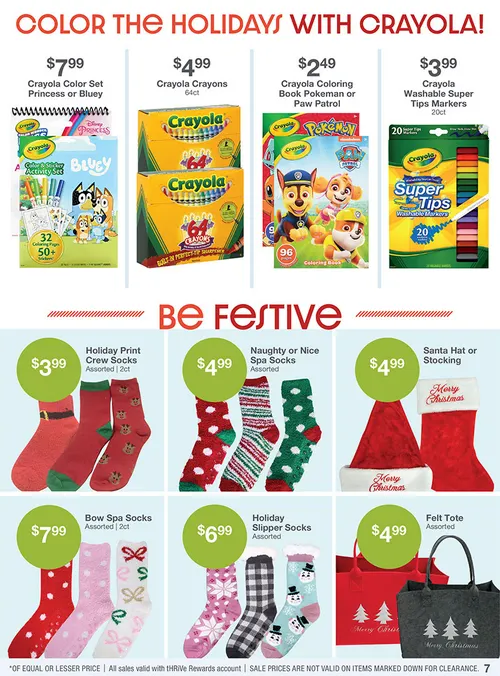 Weekly ad Kinney Drugs Sales from December 9 to December 26 2025 - Page 7