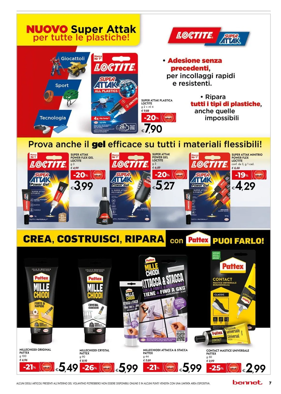 Volantini bennet da 7 aprile a 19 aprile di 2026 - Pagina del volantino 7