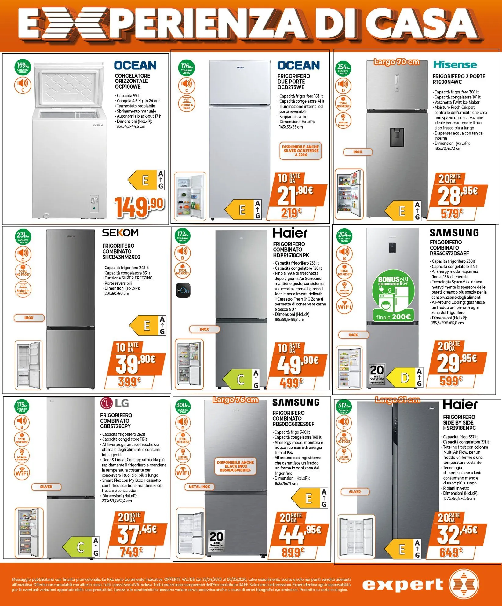 Expert  Volantino da 23 aprile a 6 maggio di 2026 - Pagina del volantino 7